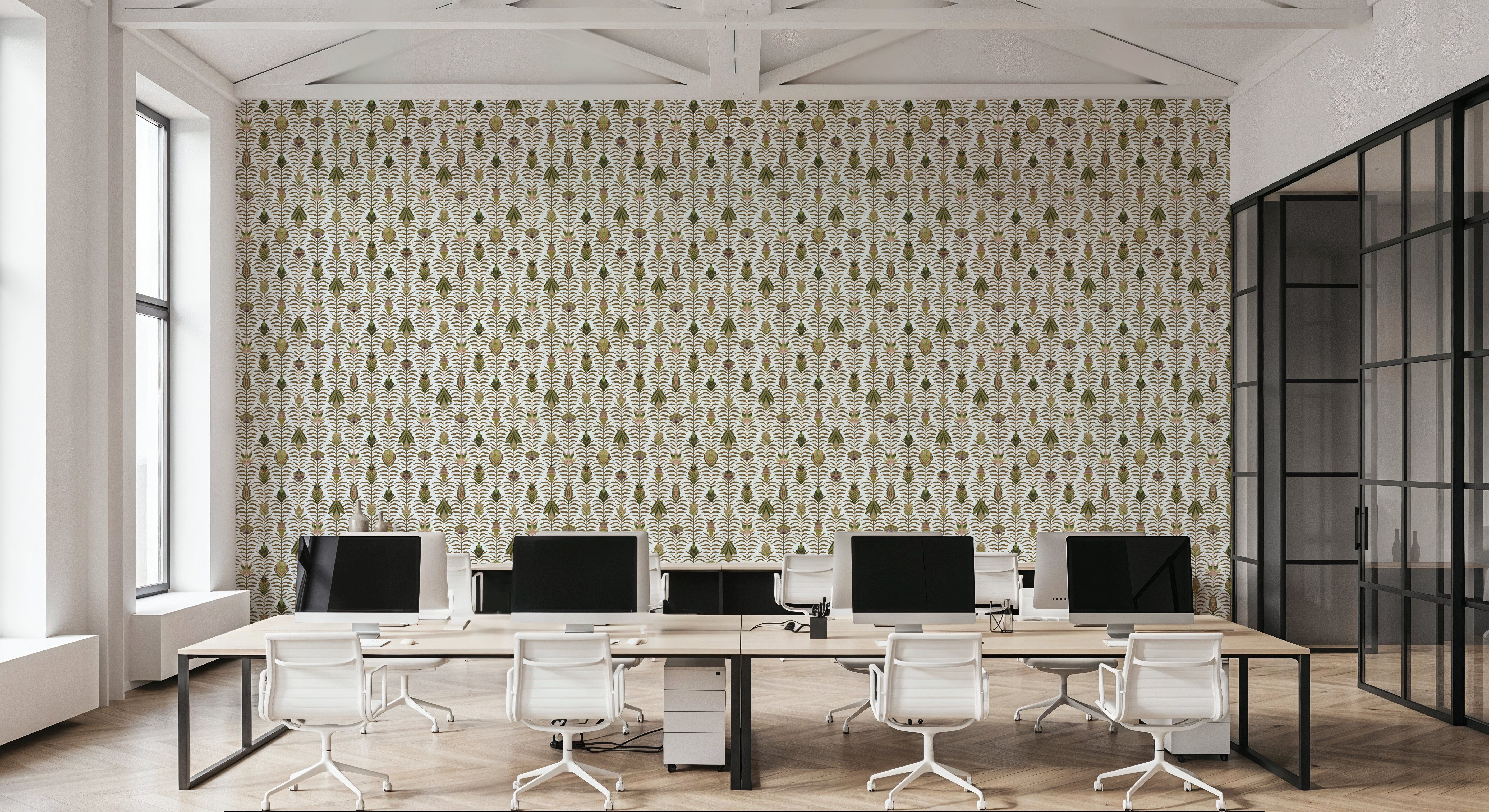 Marble Papers Flowers V.2, Spring Green