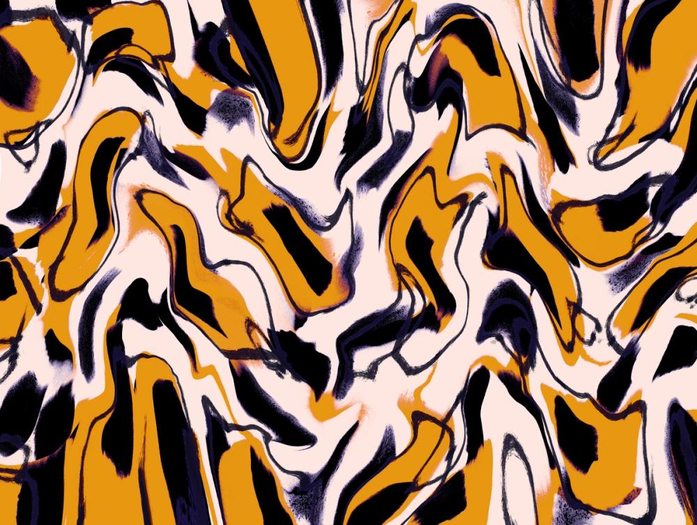 Liquid Yellow Pattern