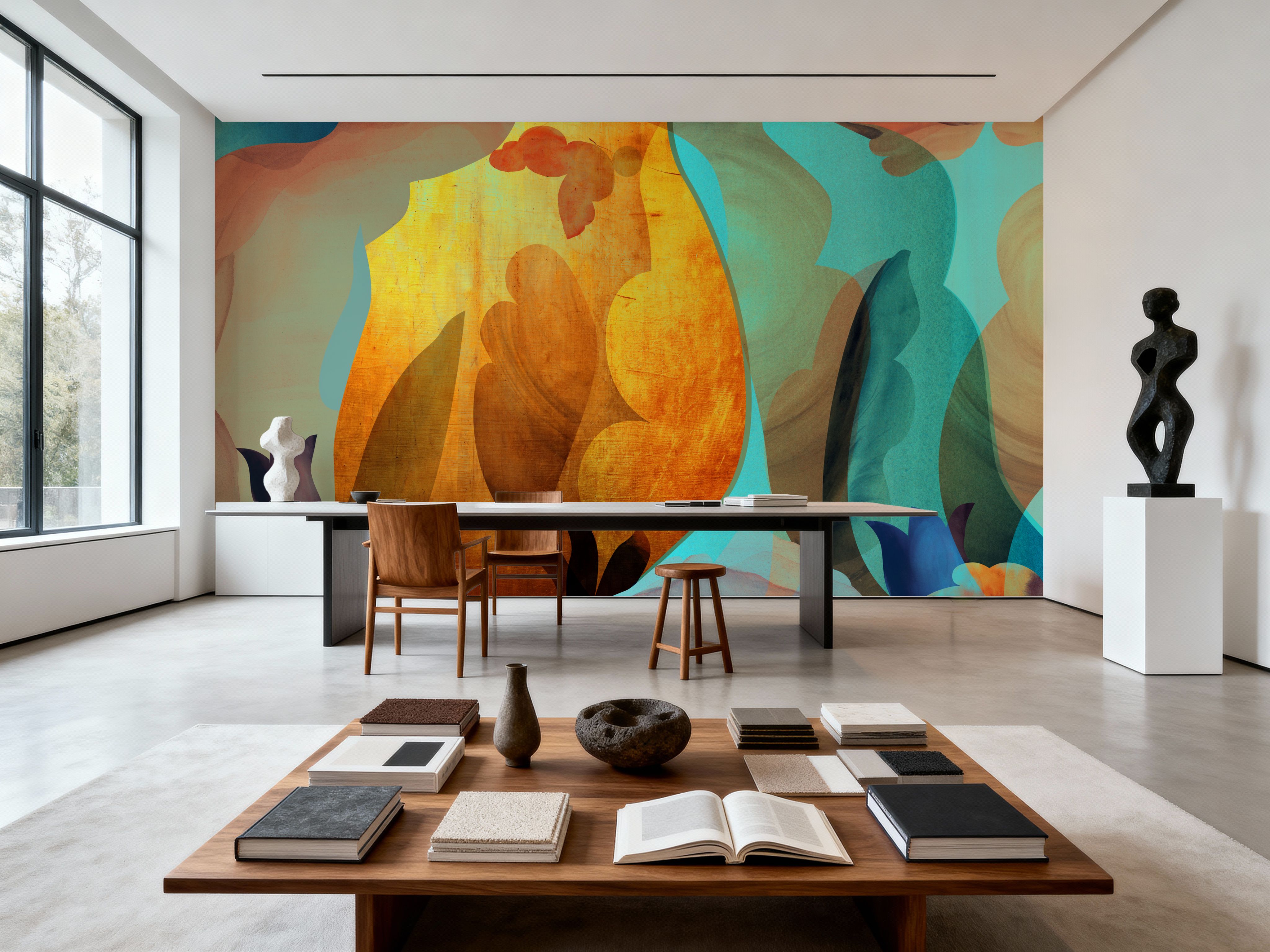 Abstract Fun, Turquoise