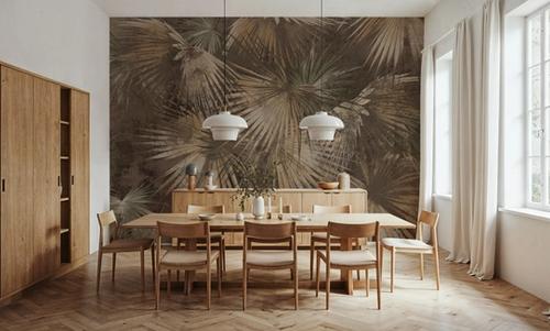 Retro Sunny Palms