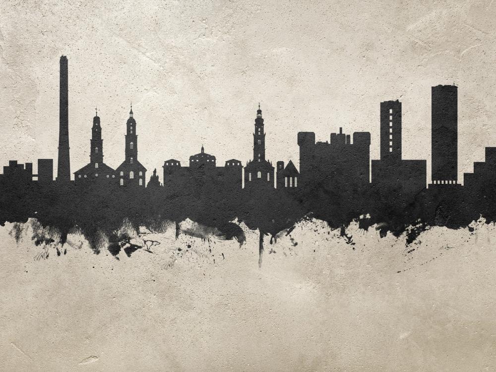 Erlangen Germany Skyline Concrete