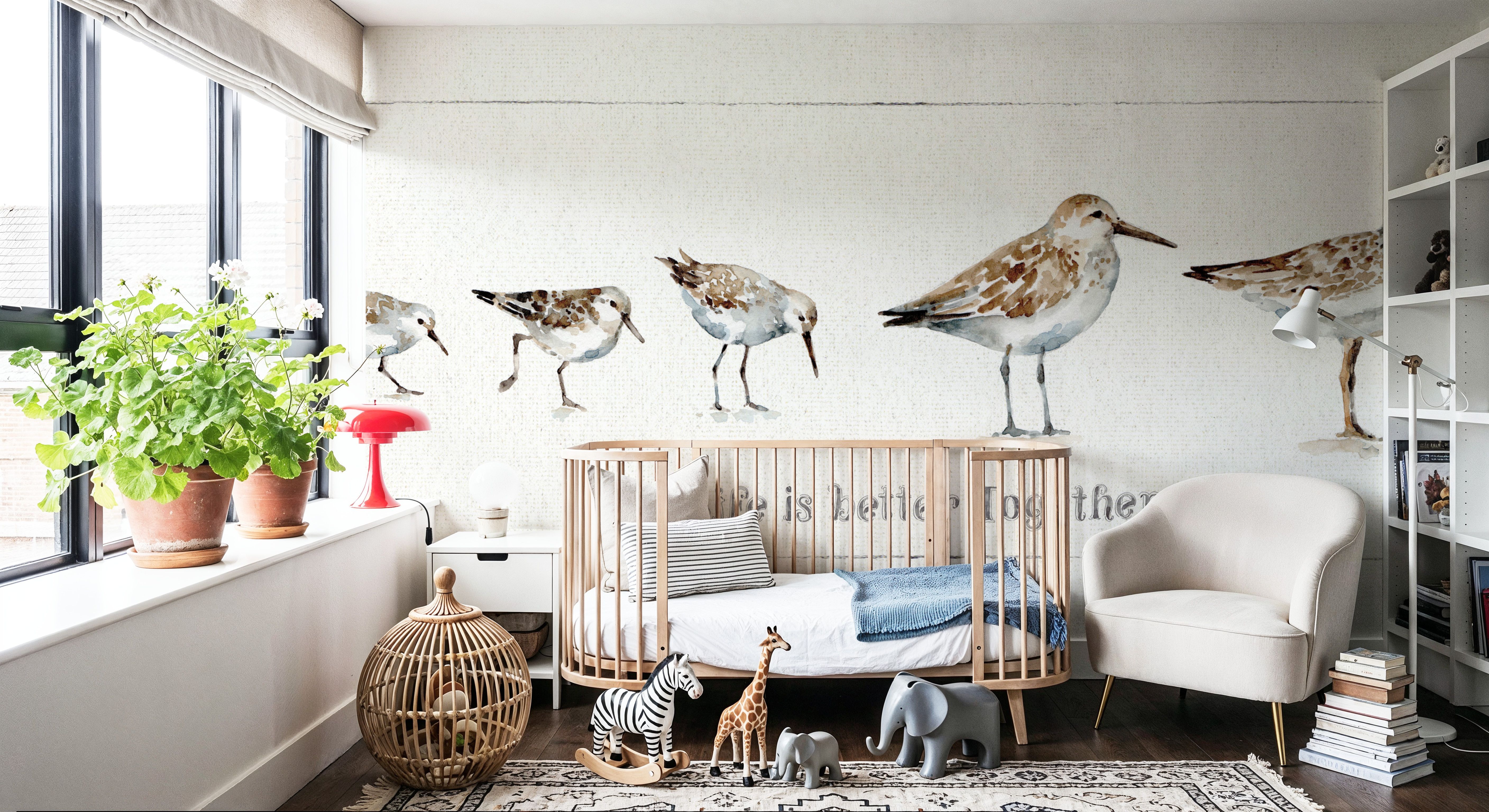 Pebbles and Sandpipers I