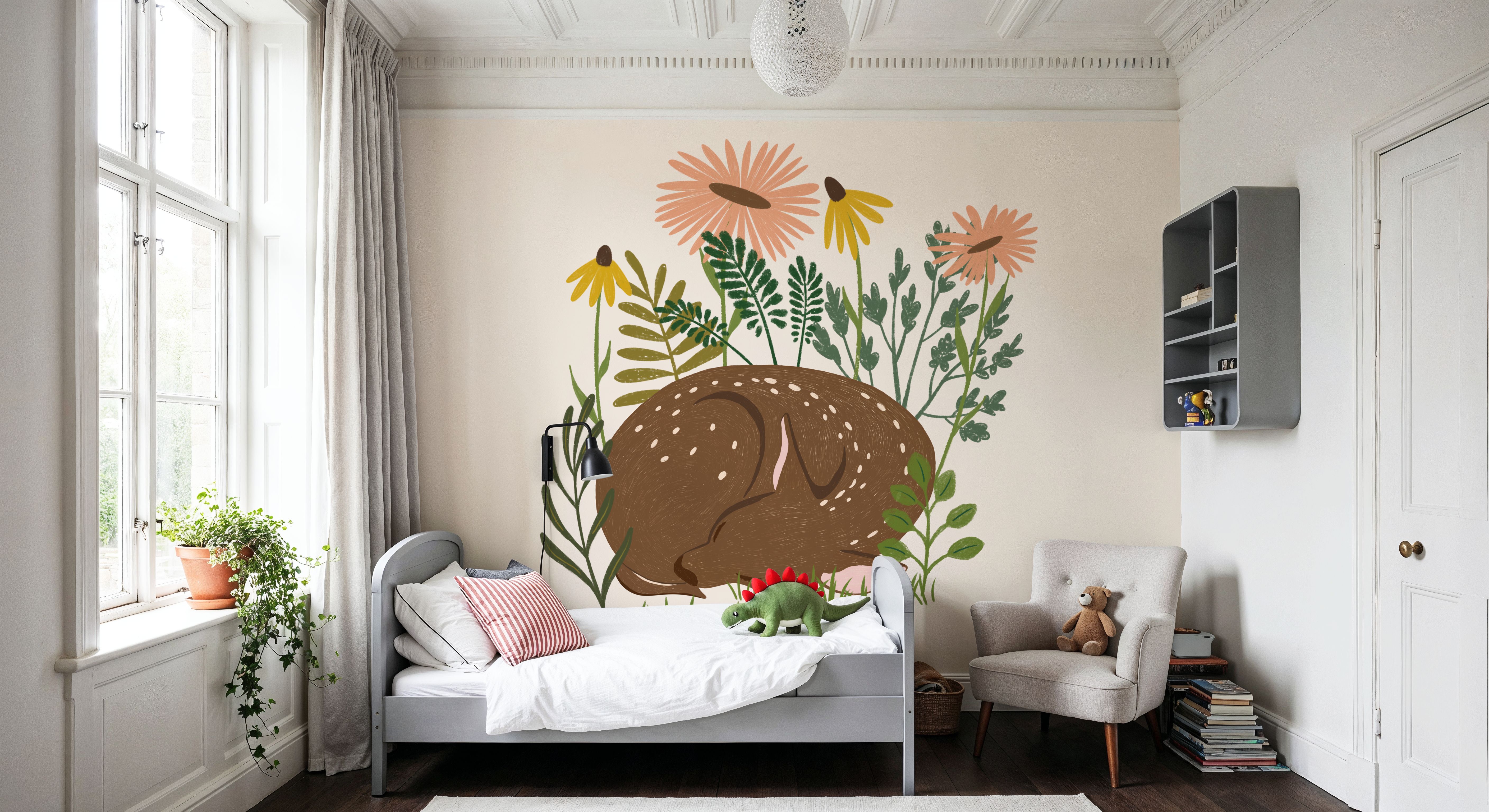 Sleeping Deer, Carte da parati