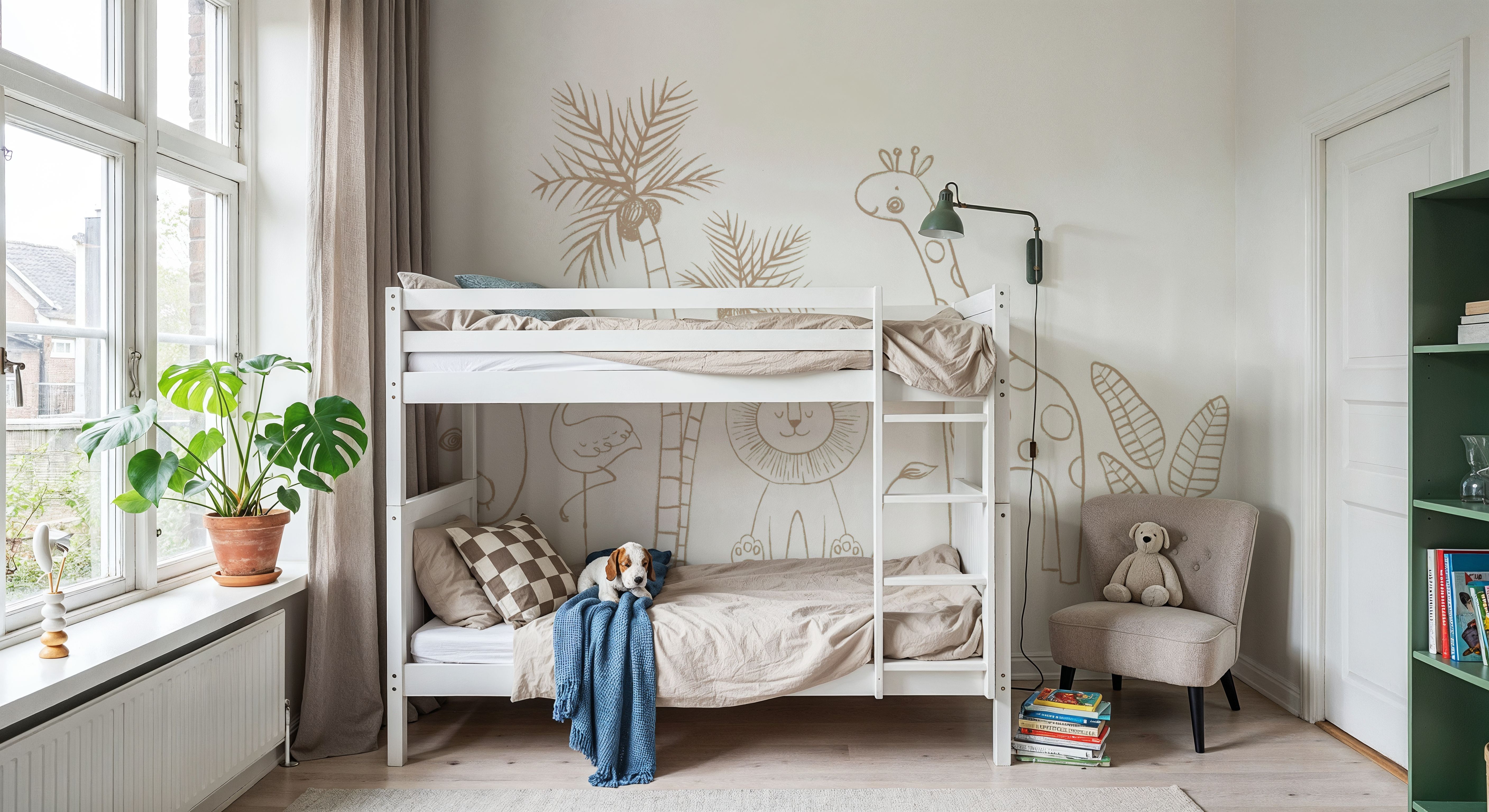 Calm & Cute Baby Animals, Beige