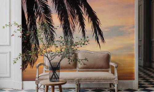 Sunset Palms I