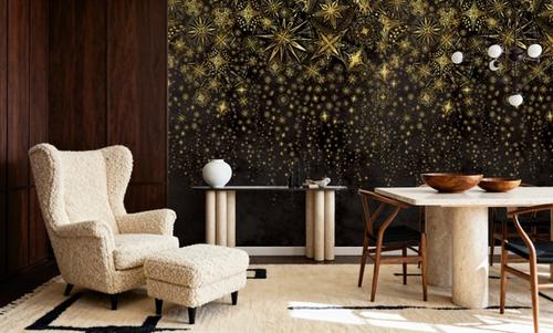 Celestial Dreams Bright Black