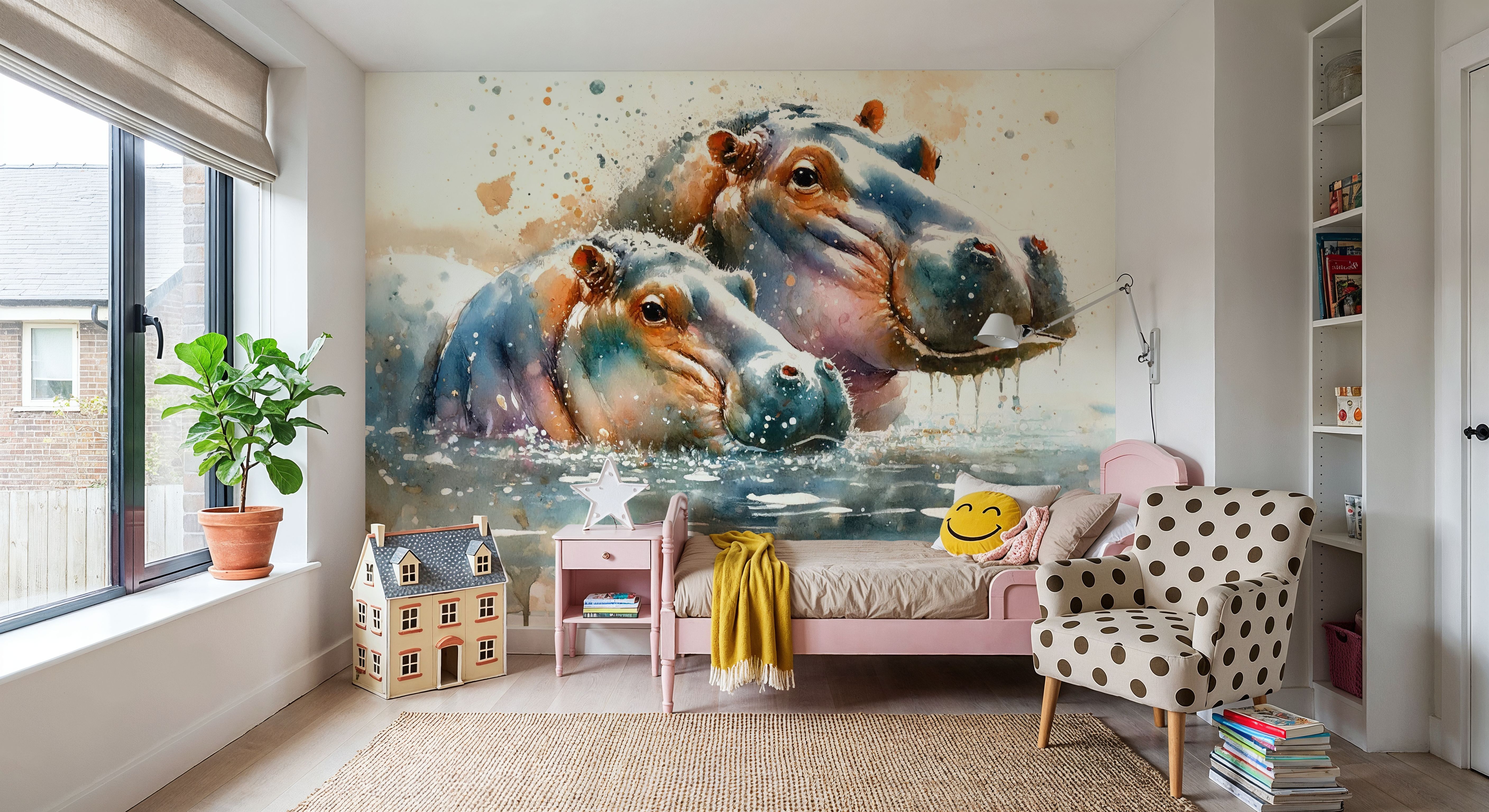 Whispers of the River Hippopotamus