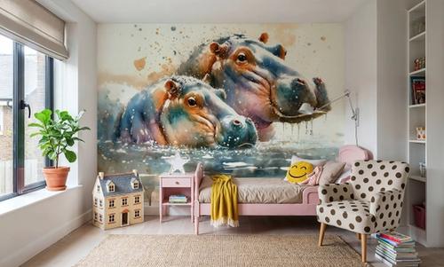 Whispers of the River Hippopotamus