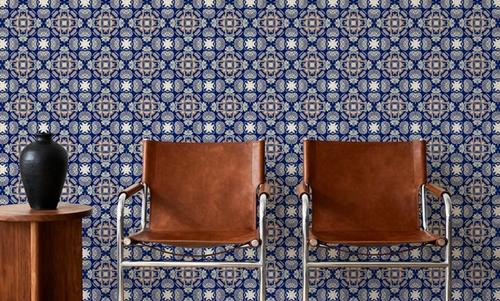 Nara Indigo And Peach