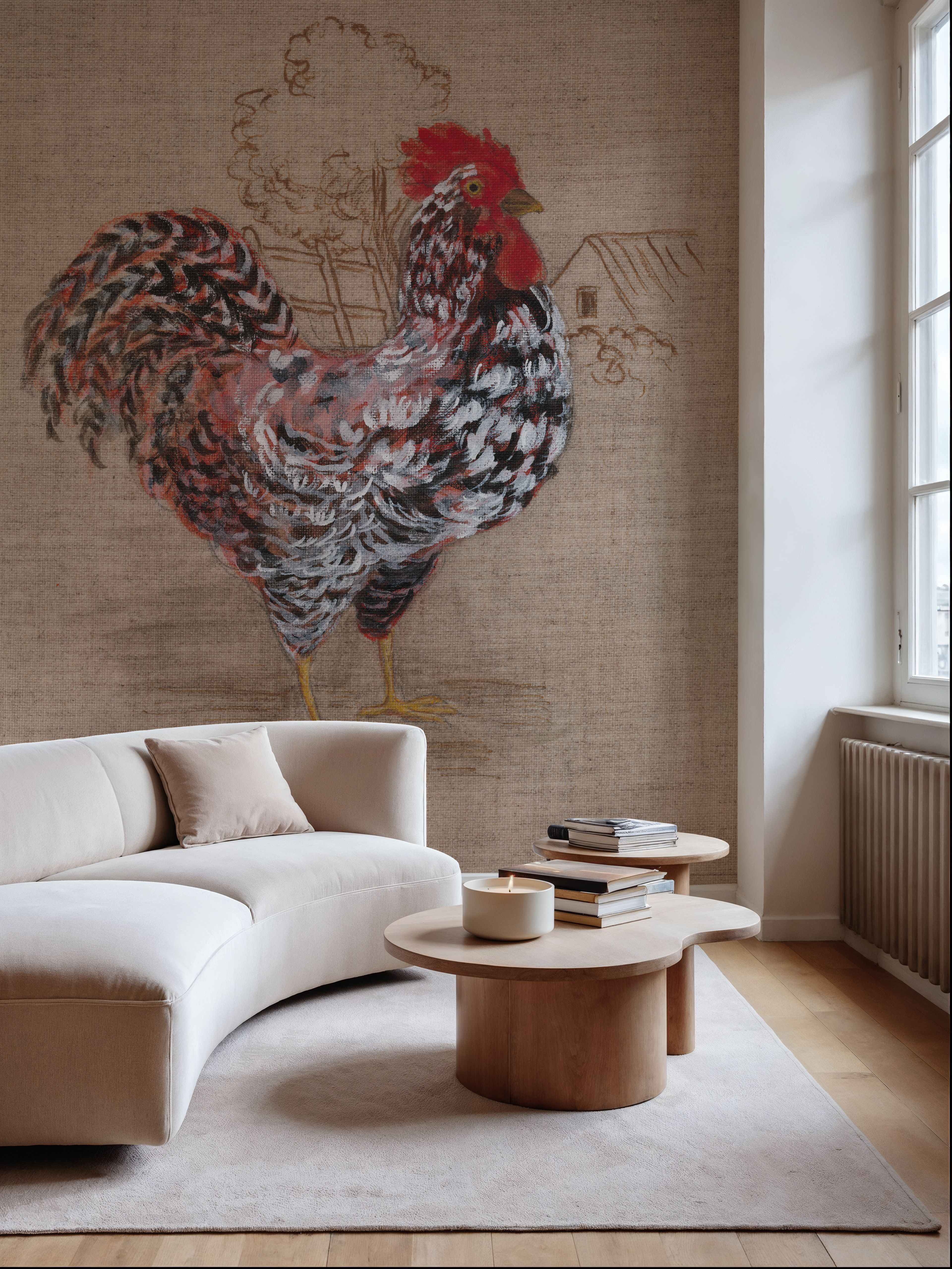 Toile Rooster I