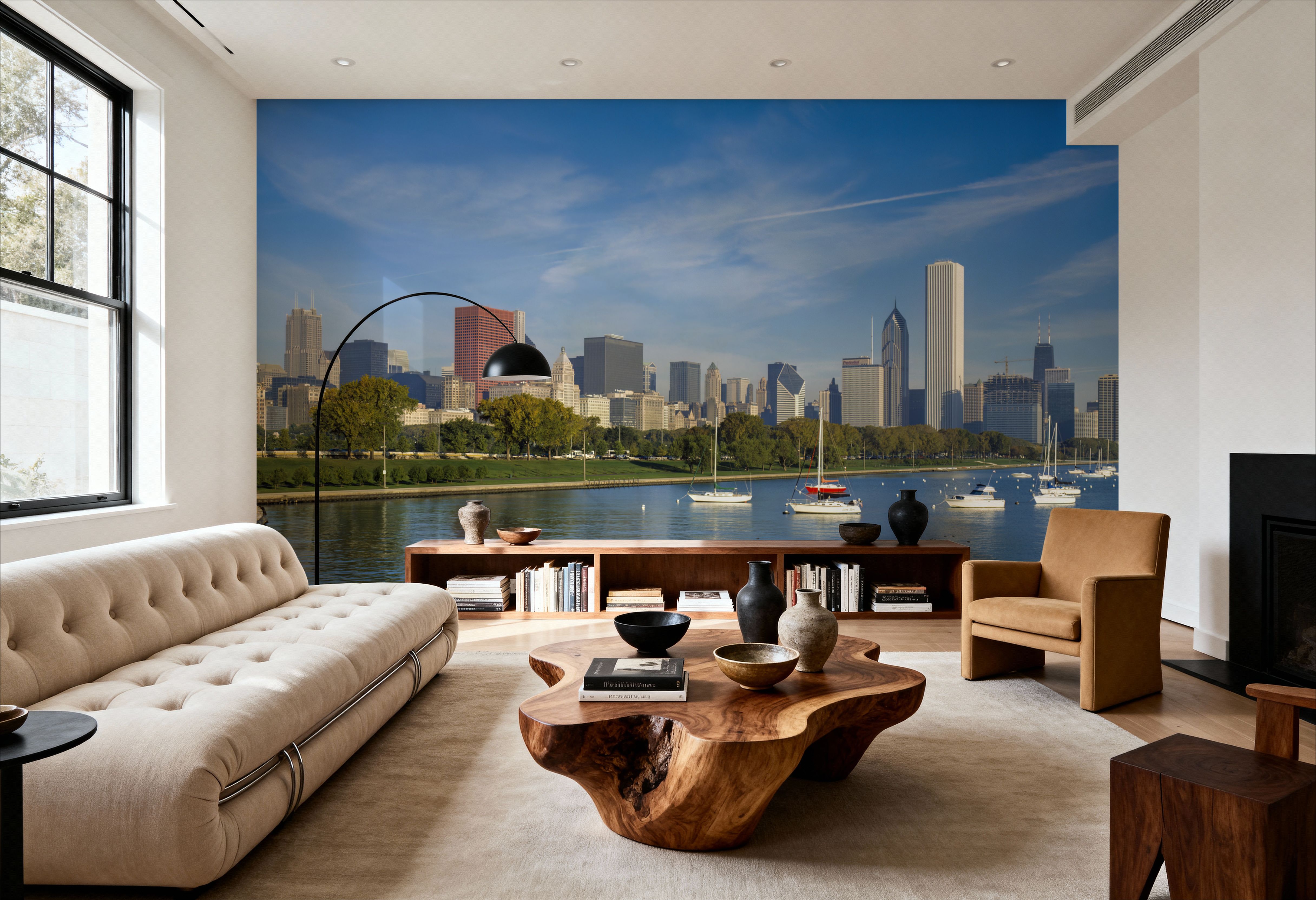 Chicago Harbor Skyline