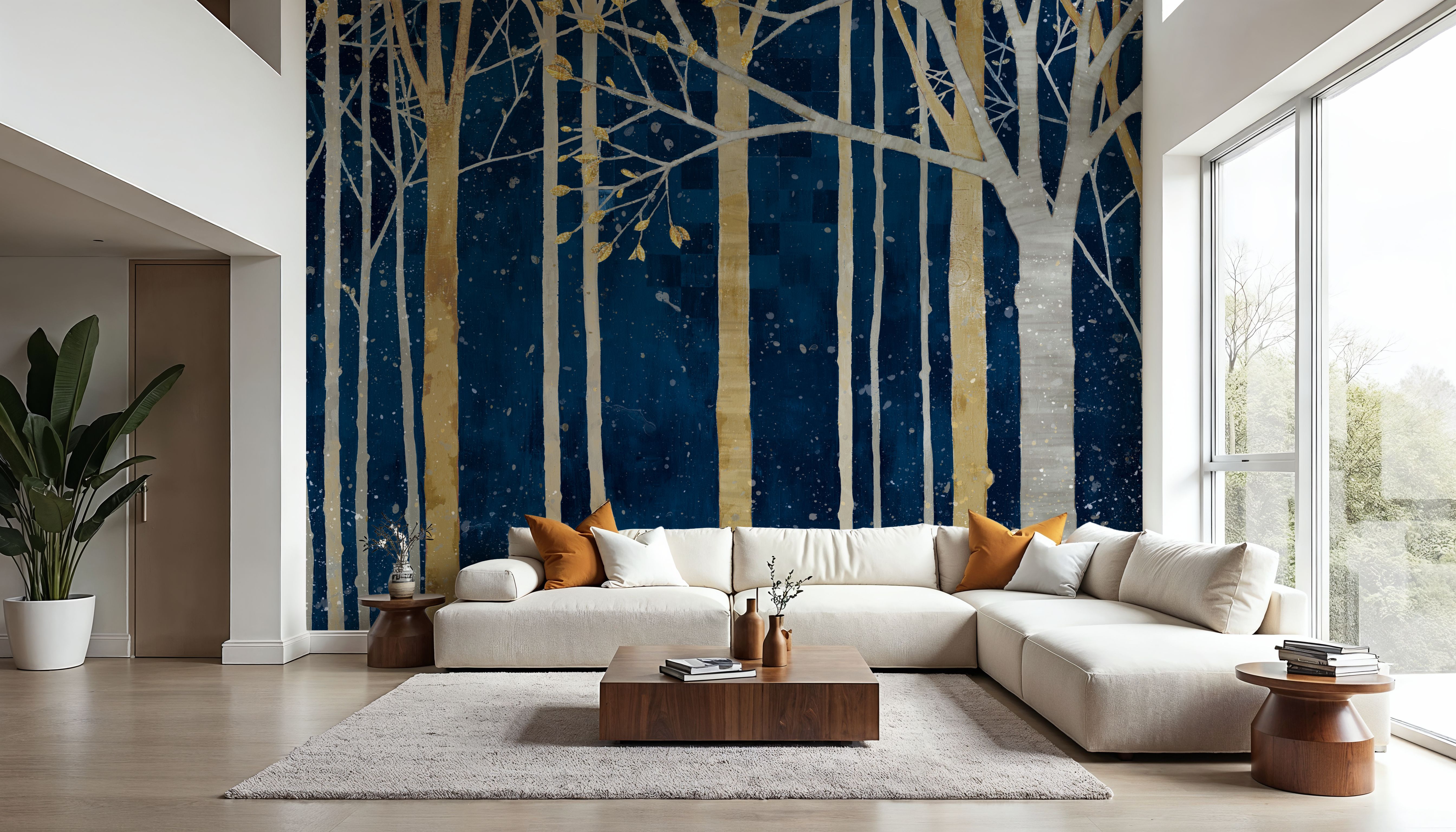 In Springtime Indigo