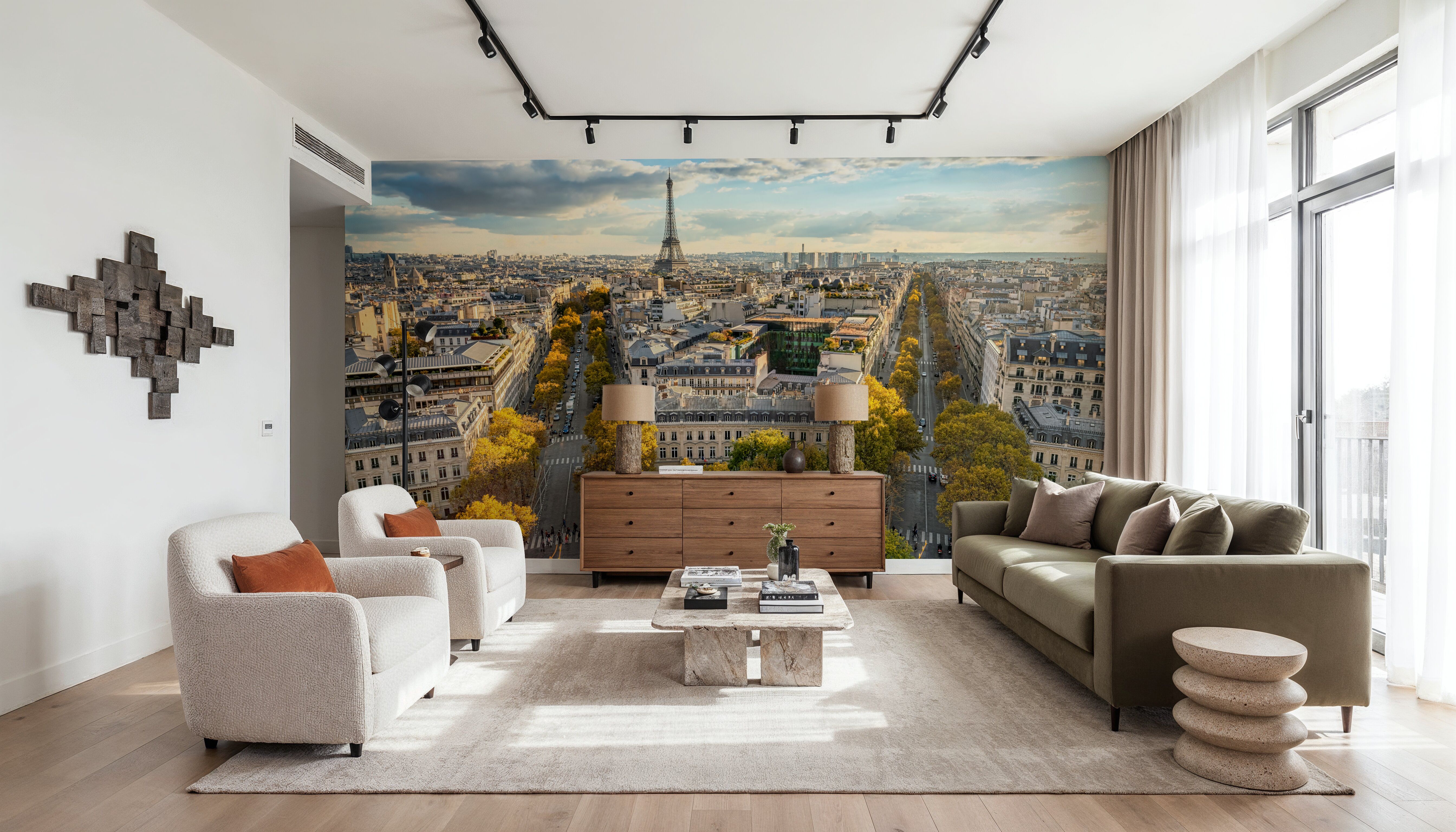 Fall in Love, Tapeten