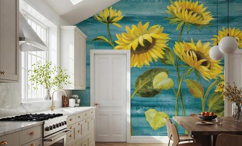 Sunflower Walls