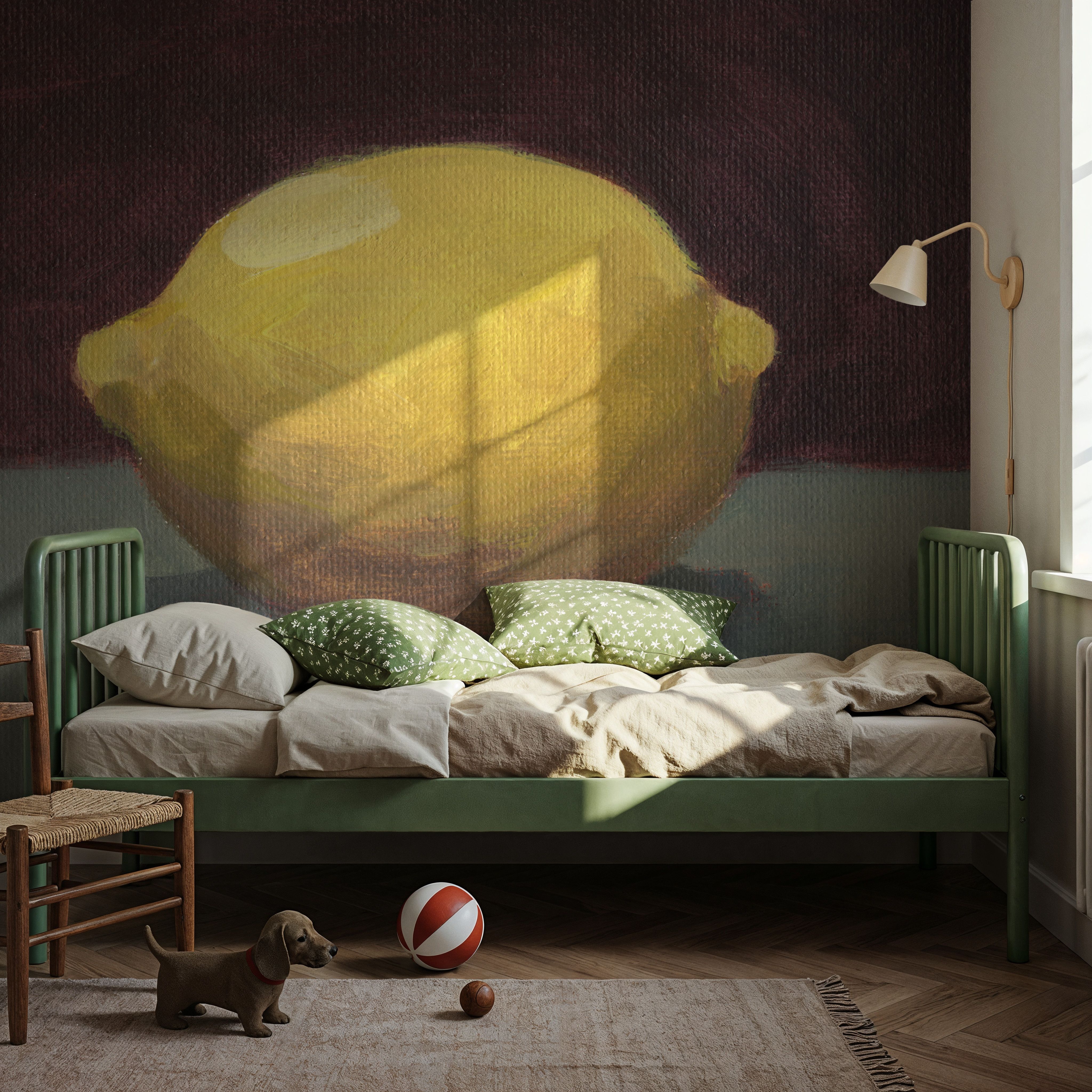 Lemon on Green