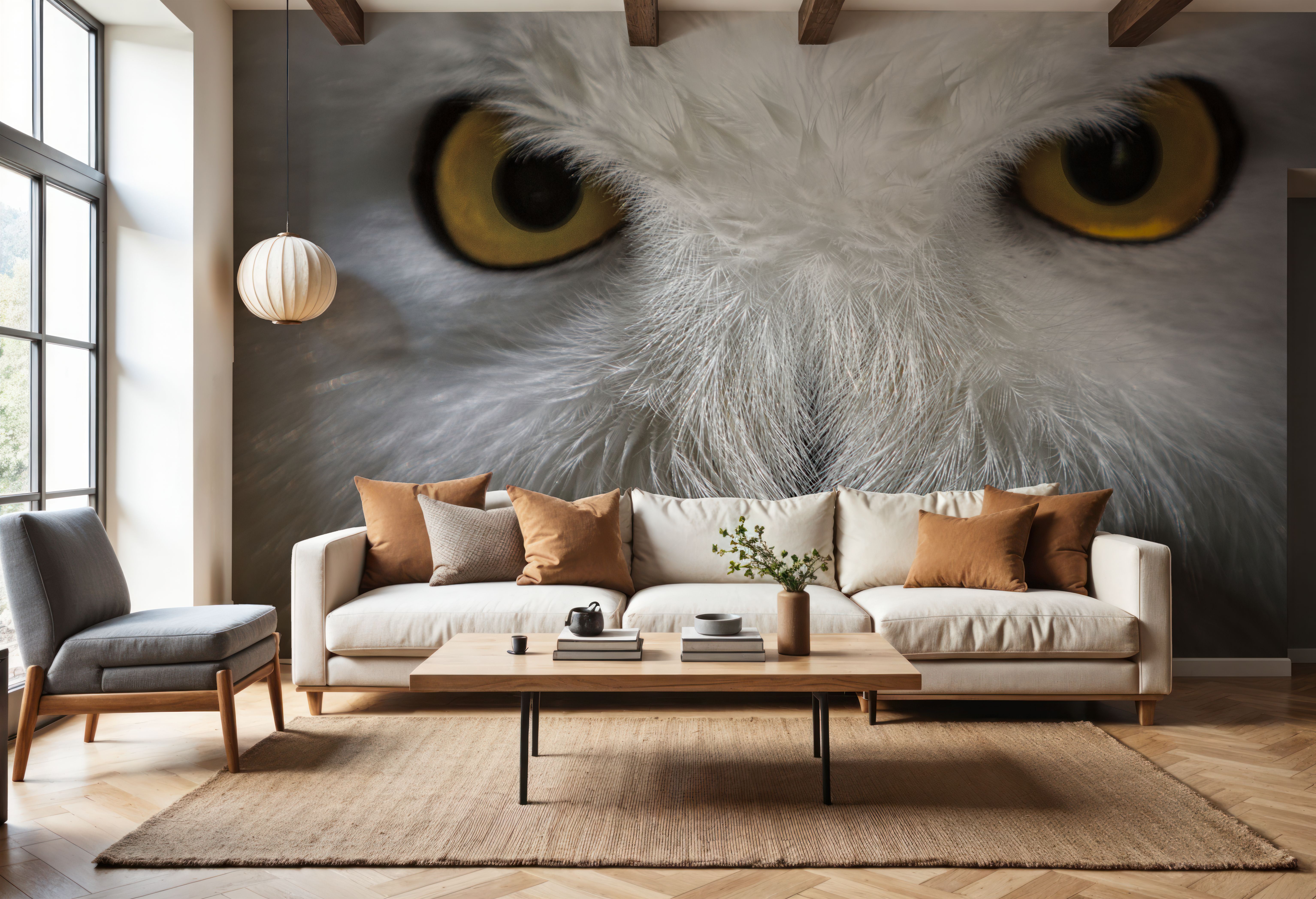 The Owl Star, Papier peint