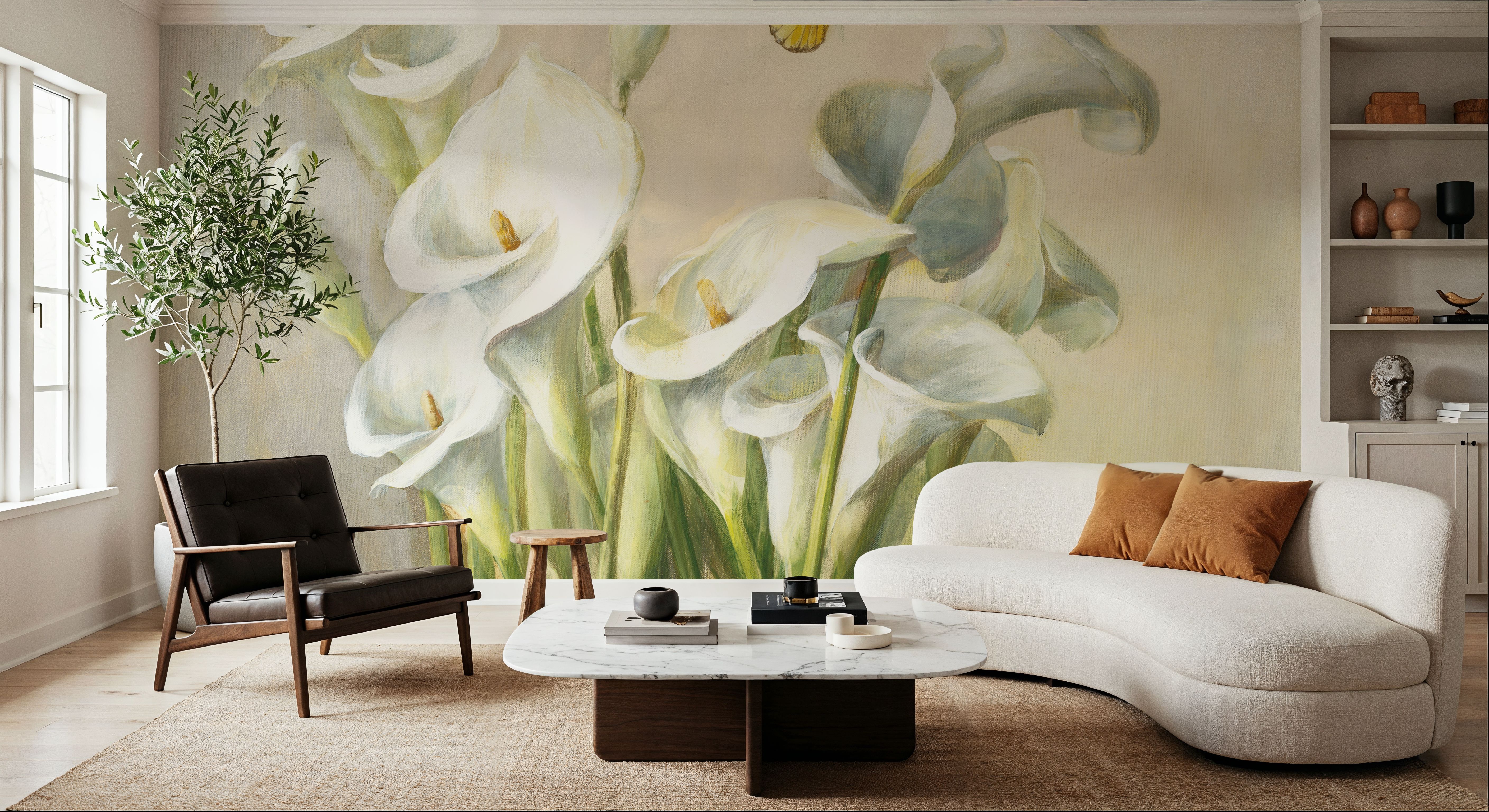 White Calla Lilies