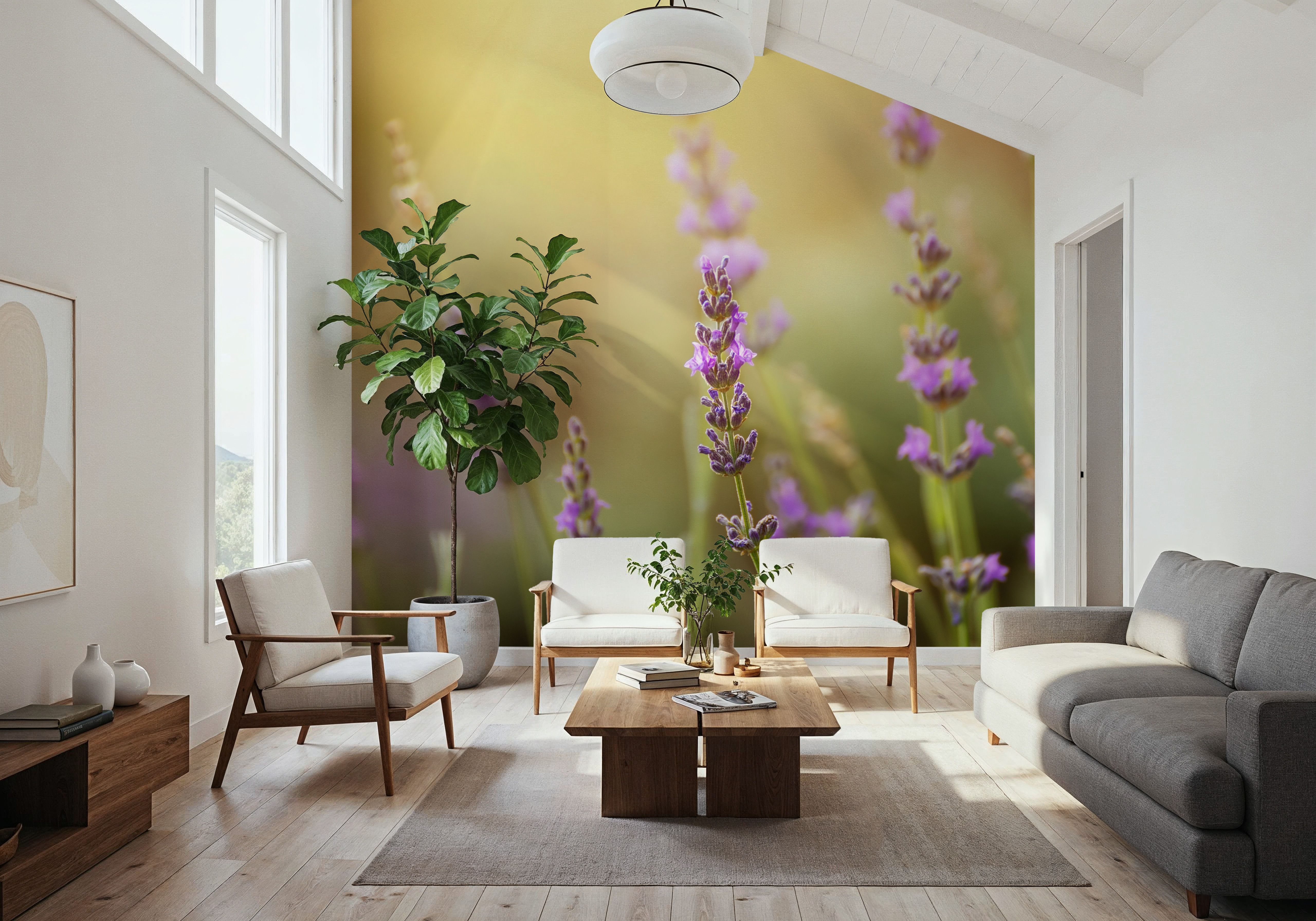 Lavender Scent, Wallpaper