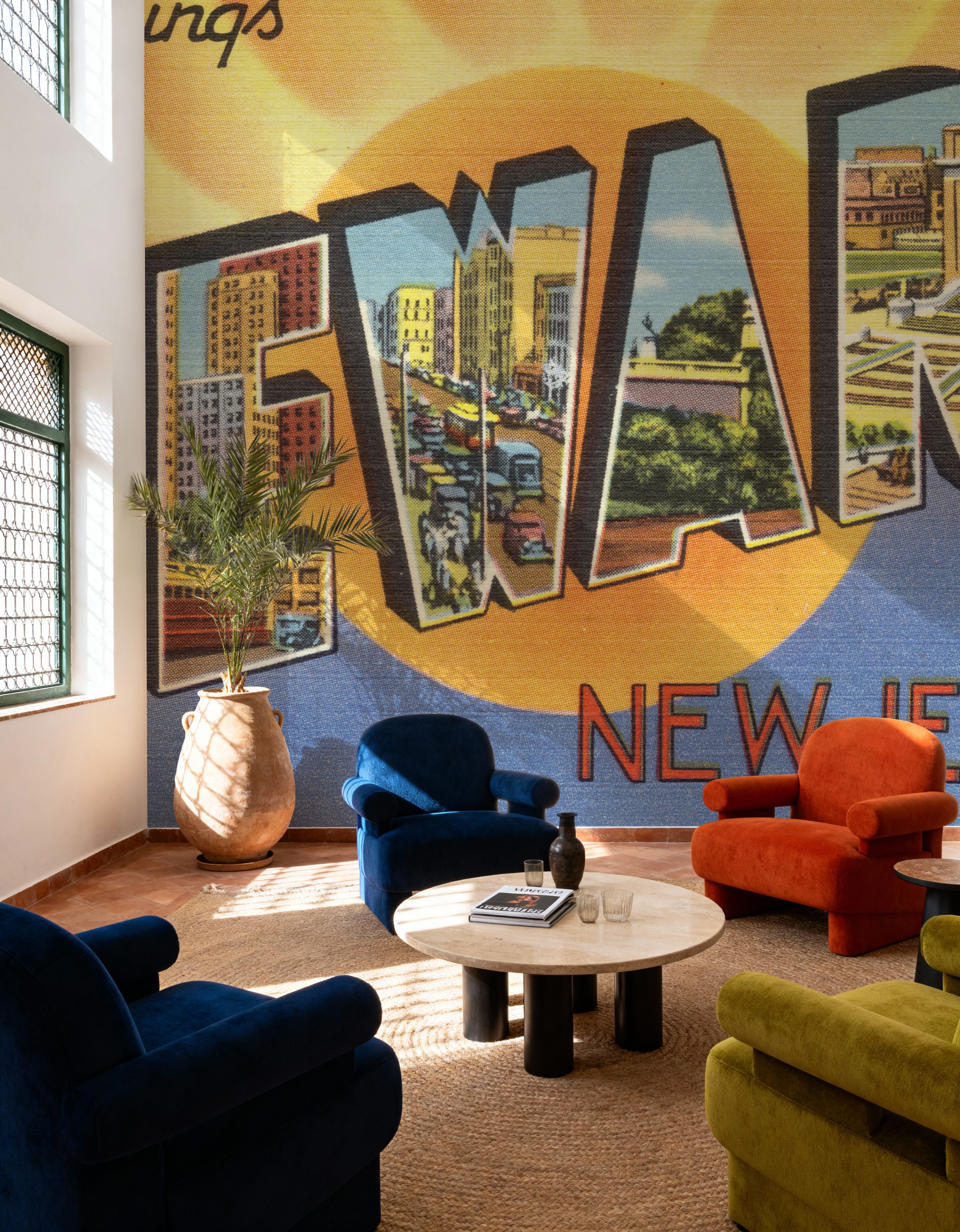 Greetings from Newark - Screenprint Postcard