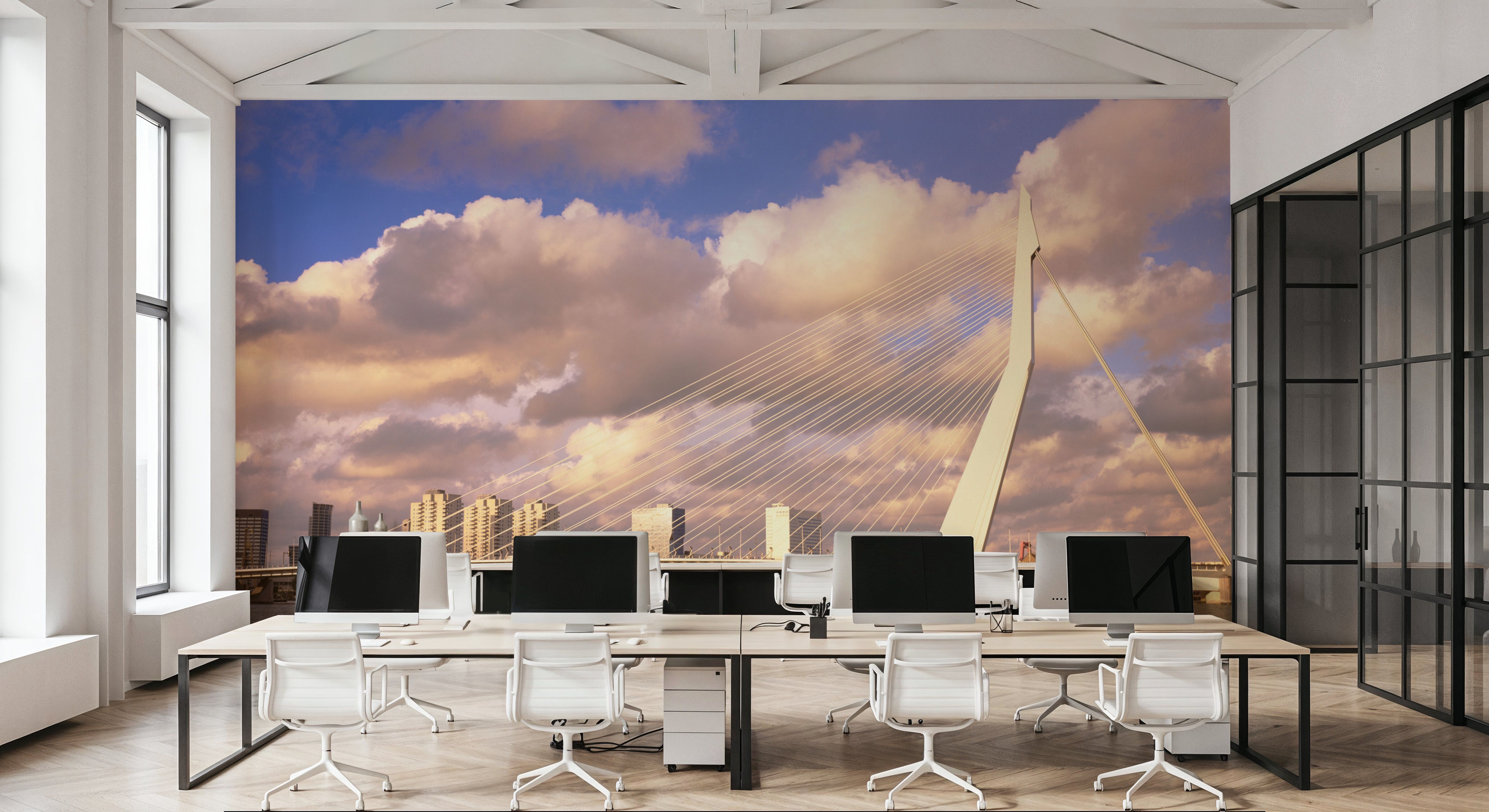 Urban Suspension Golden, Wallpaper