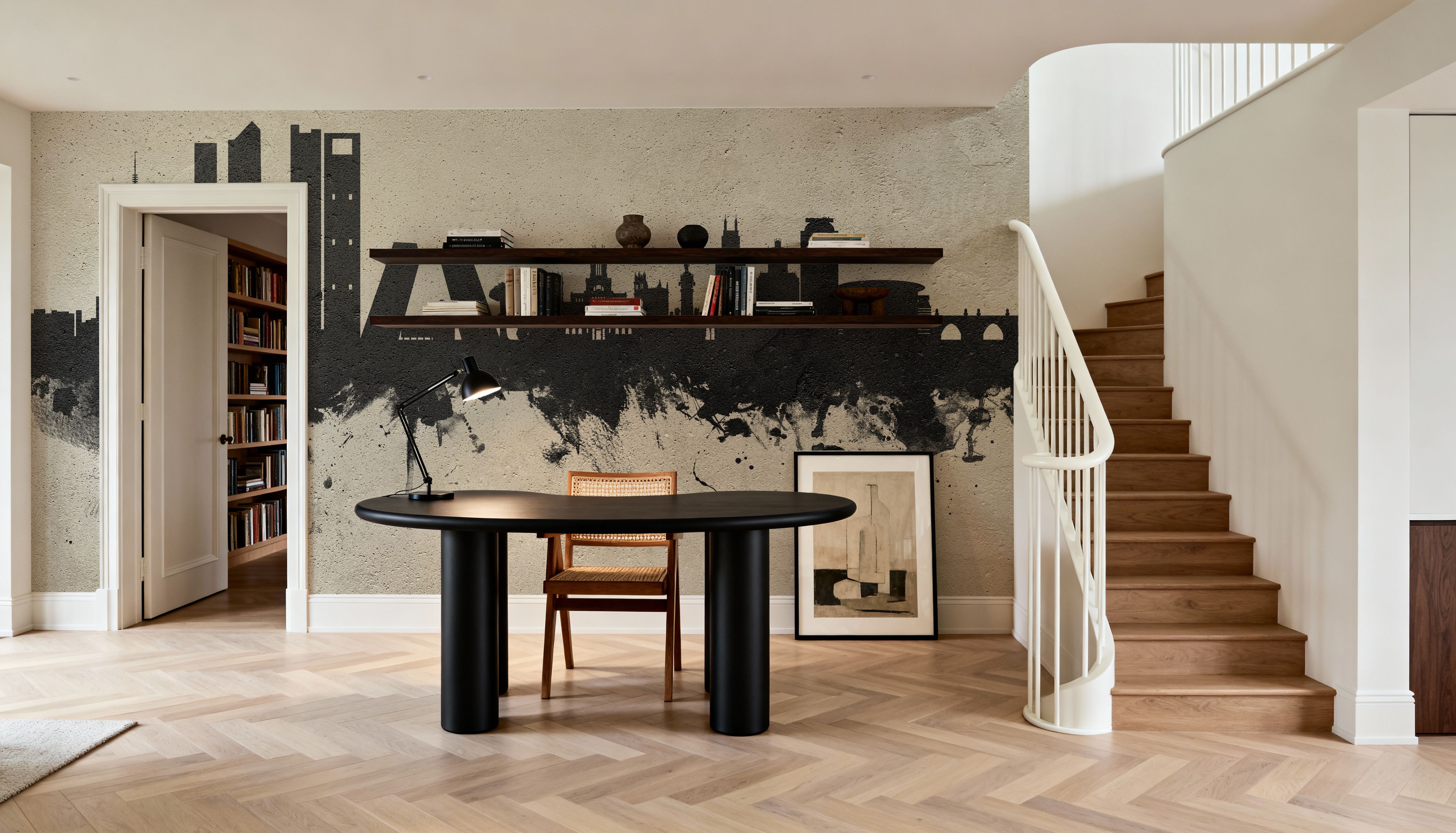 Madrid Skyline Concrete