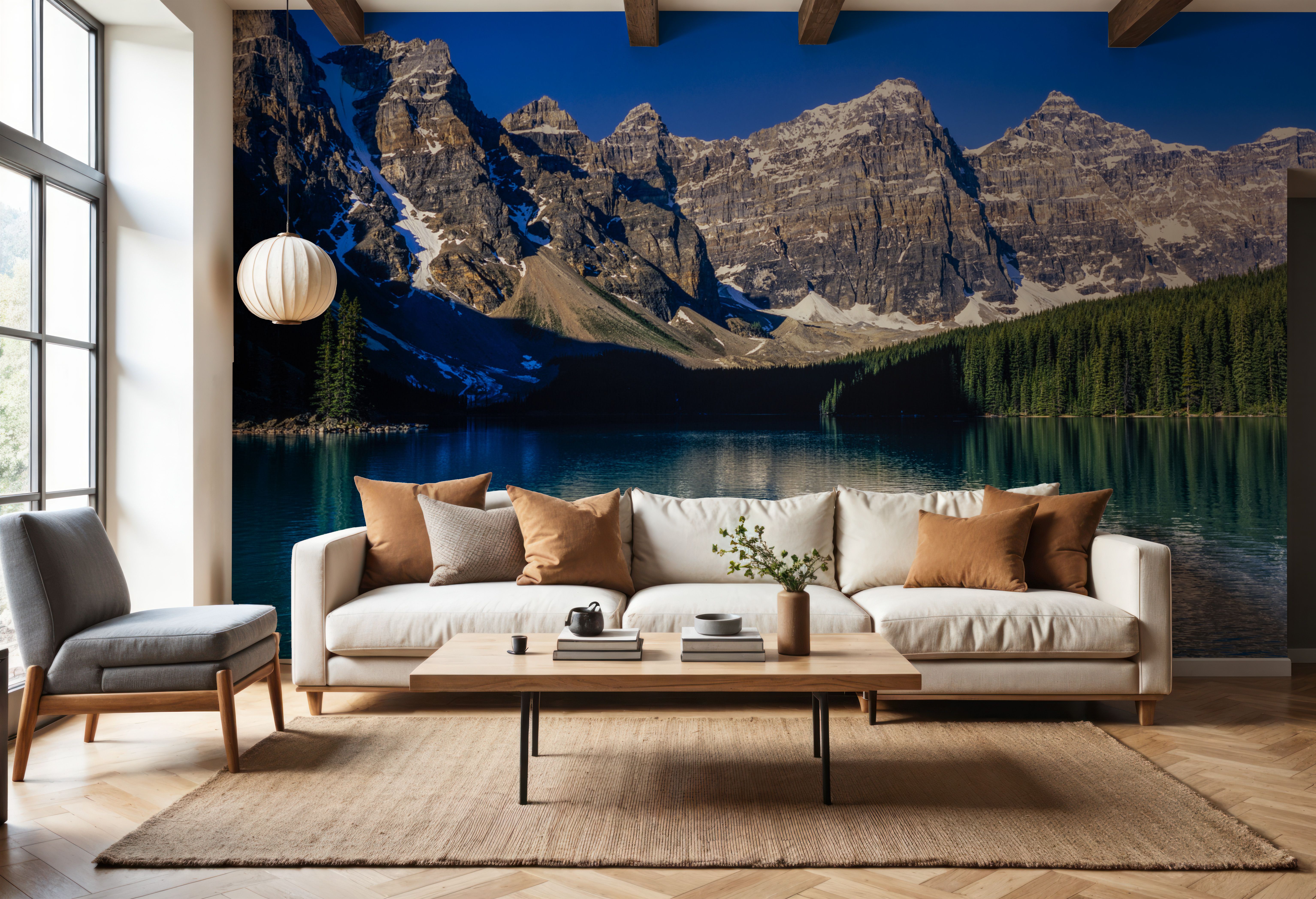 Moraine Kayaker, Wallpaper