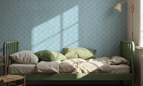 Coastal Scales Light Blue