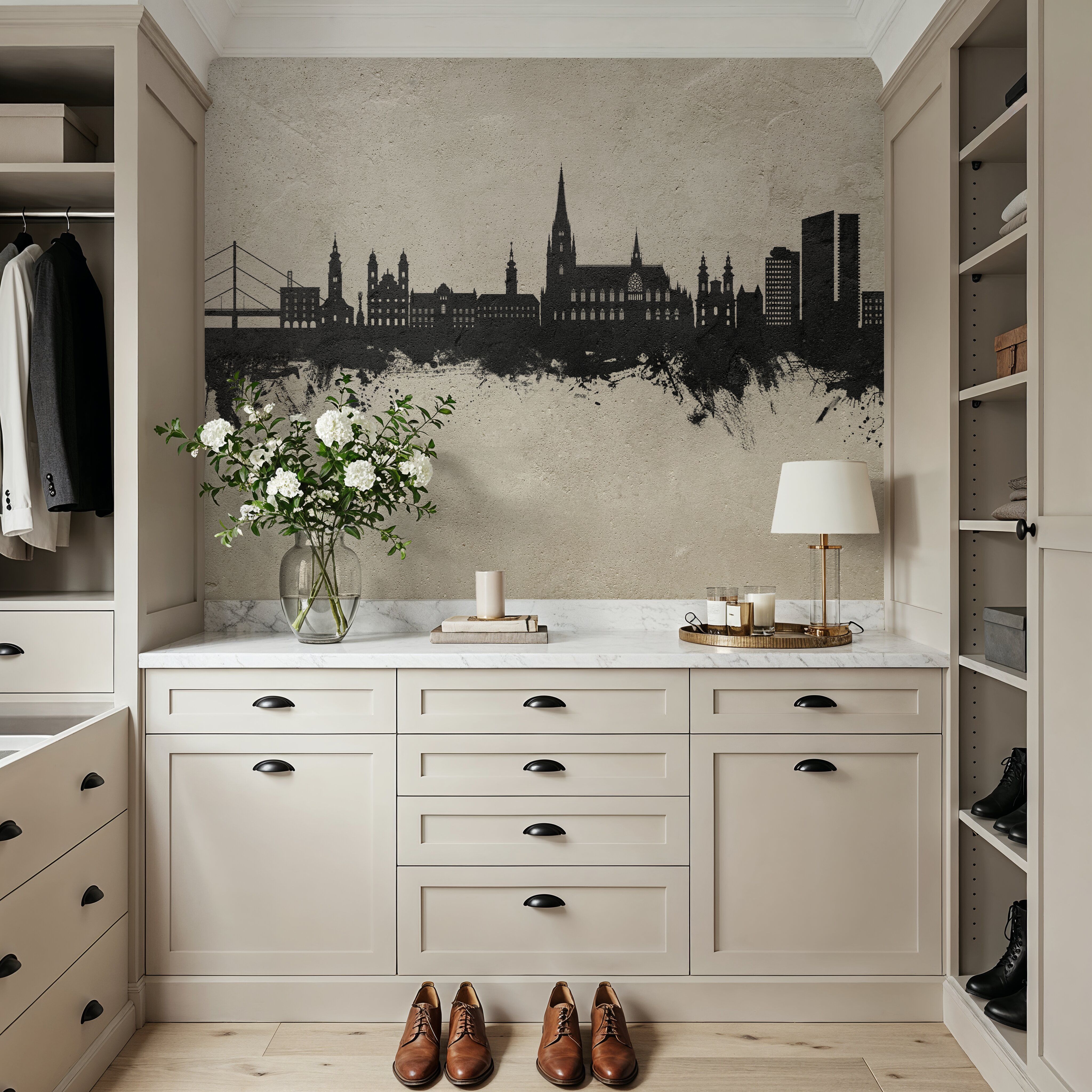 Linz Austria Skyline Concrete