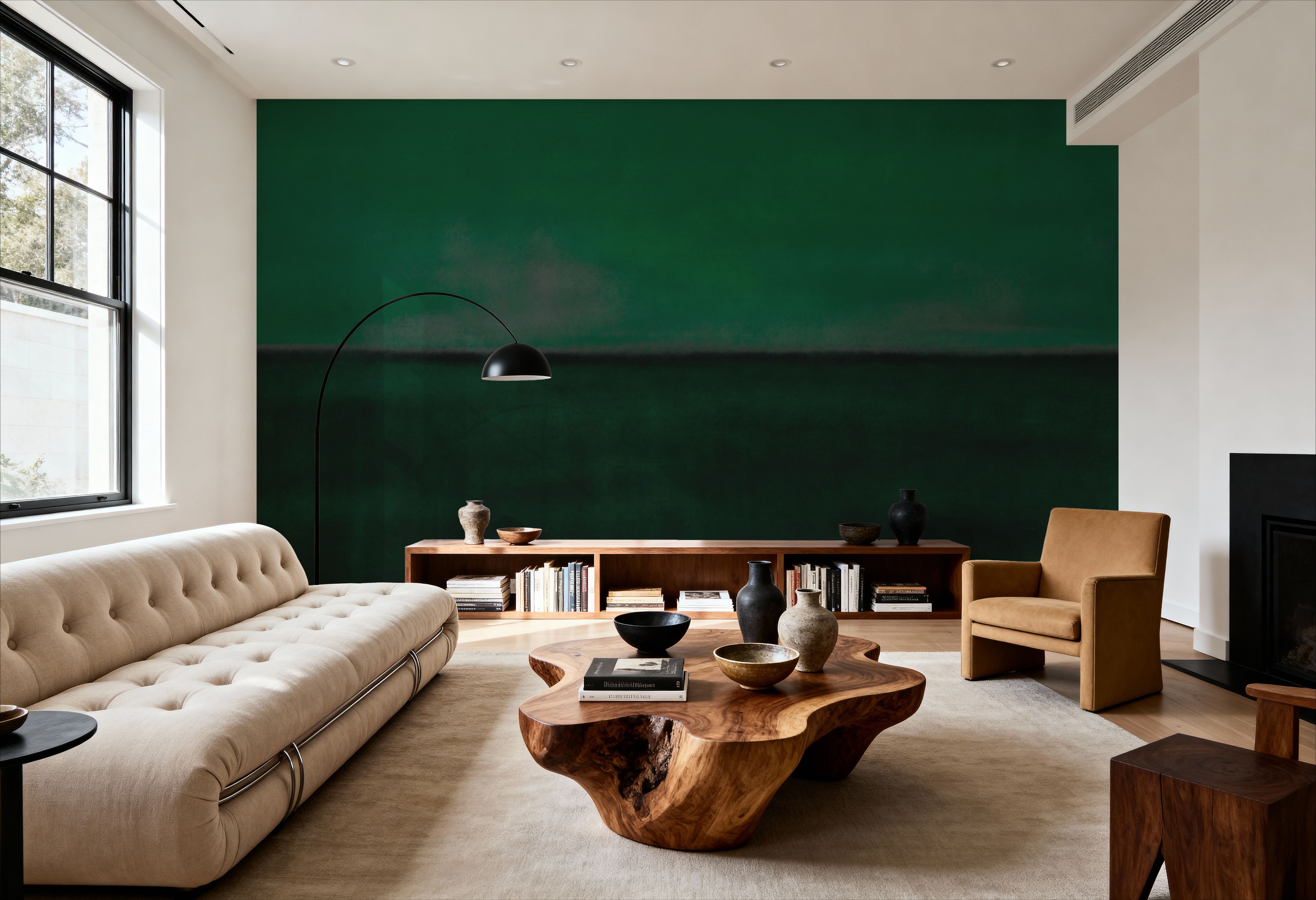 Green Horizon, Watercolor