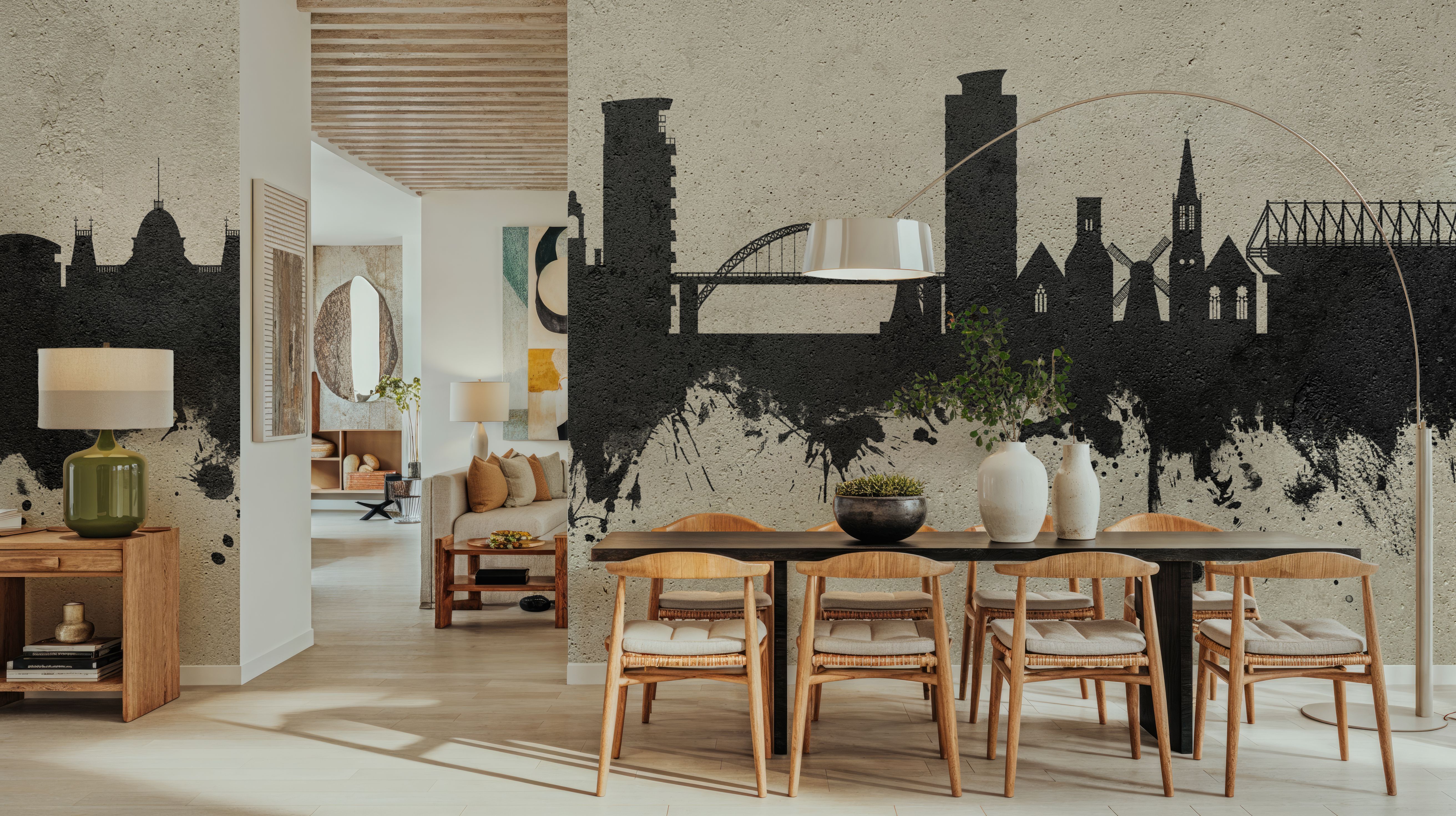 Sunderland England Skyline Concrete