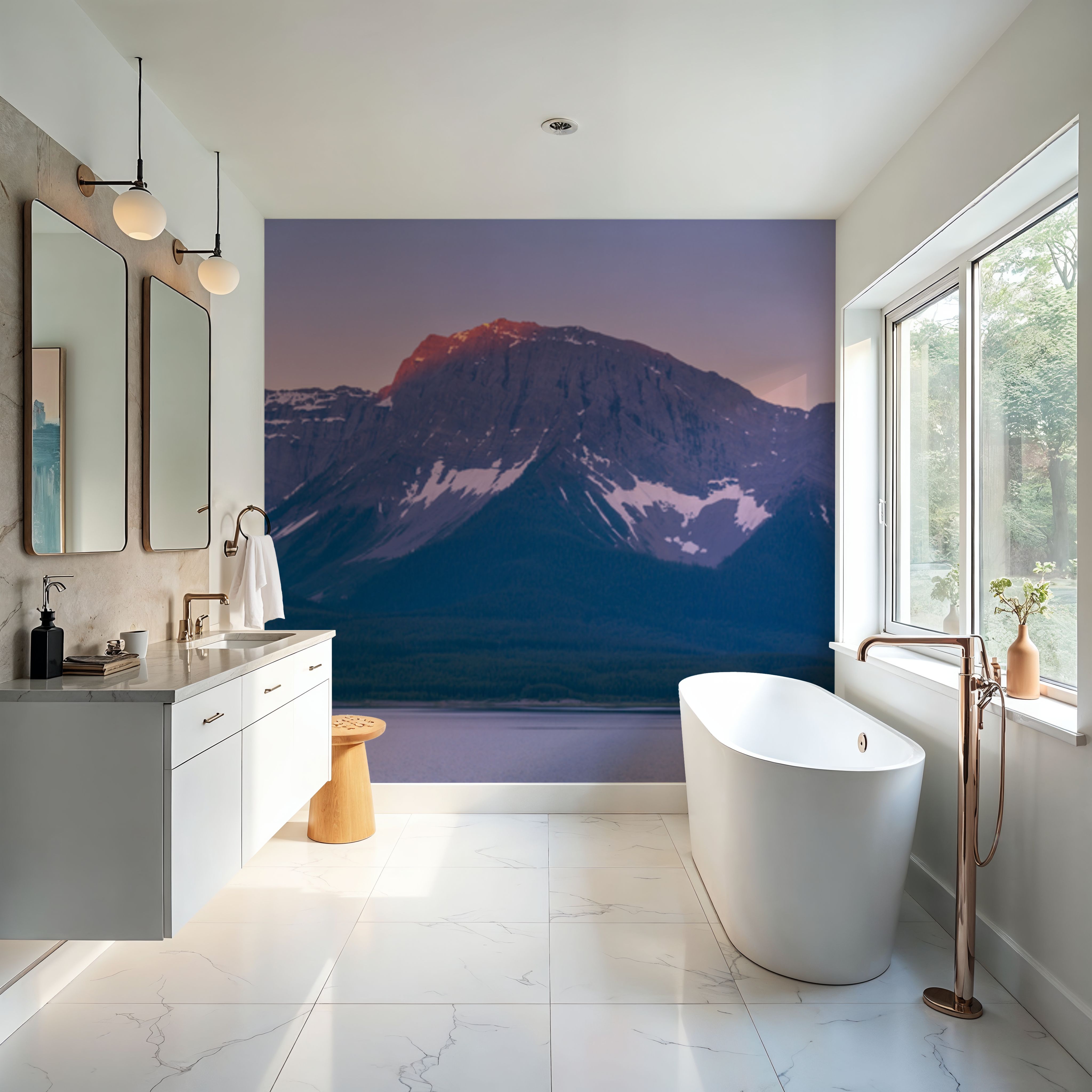 Spray Lakes Reservoir Sunset