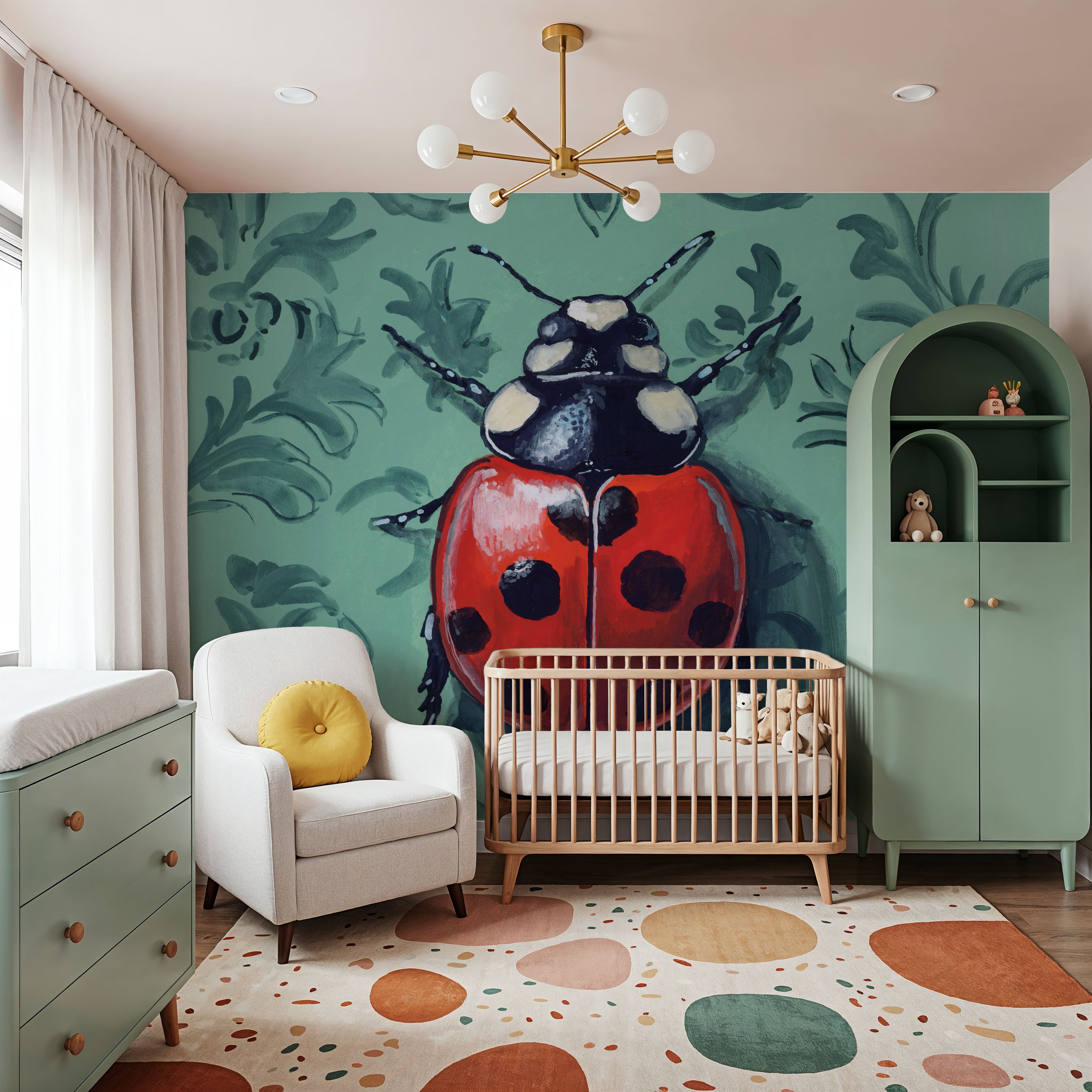 Ladybug In The Parlor Room