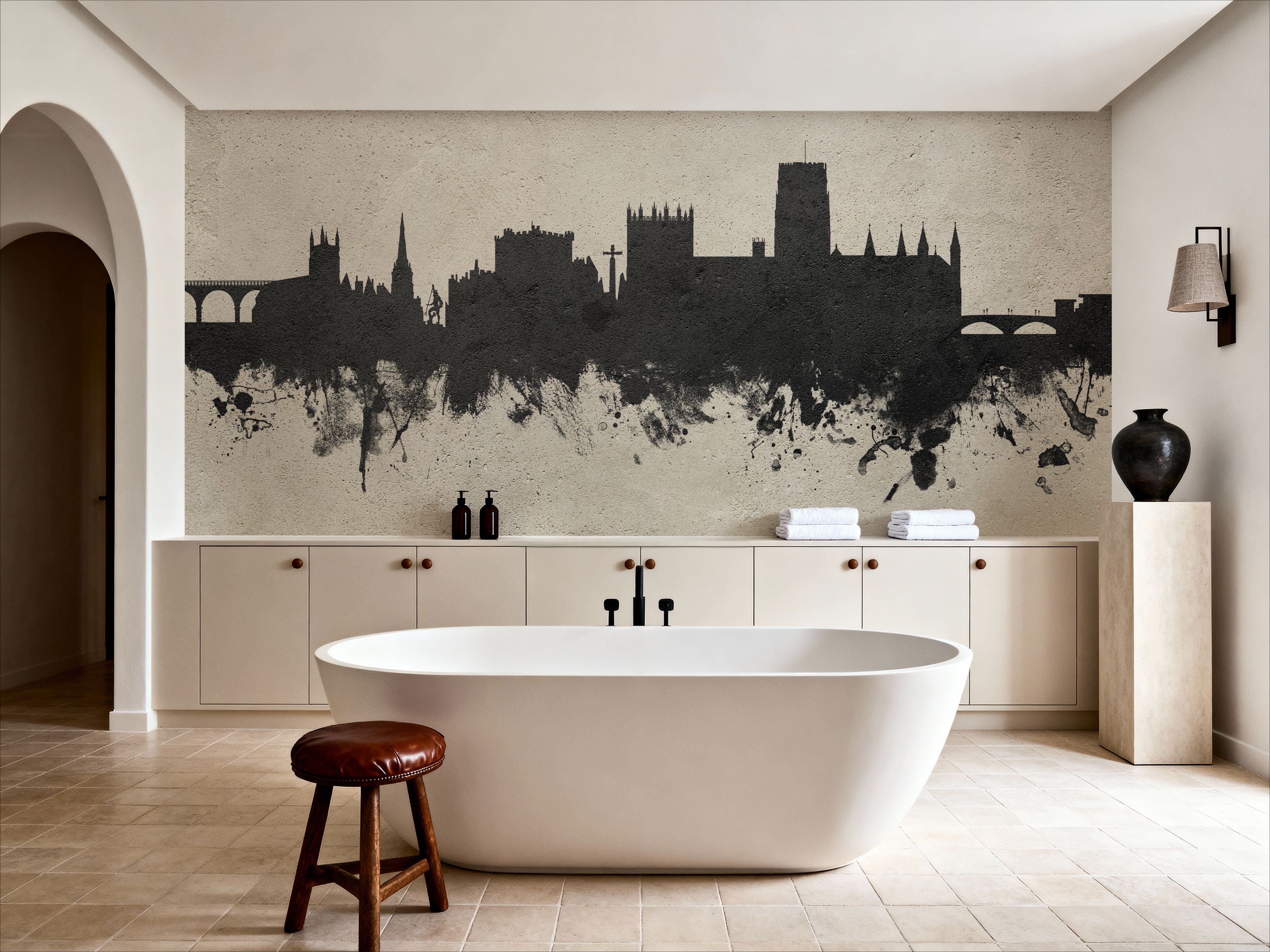 Durham England Skyline Concrete