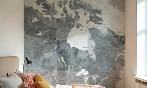 Canada Map Detailed - Estela