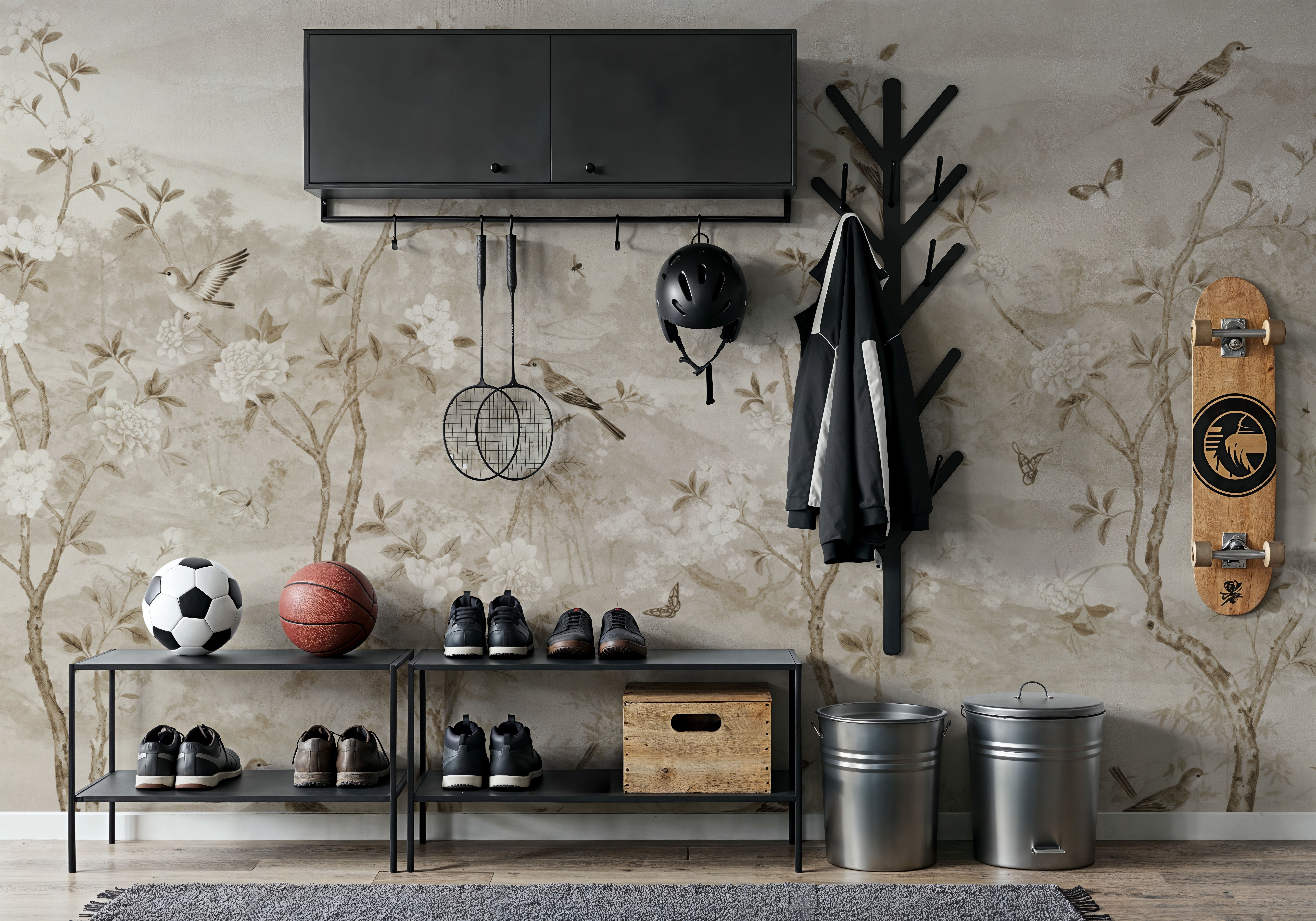 Peony Tree Landscape, Sand