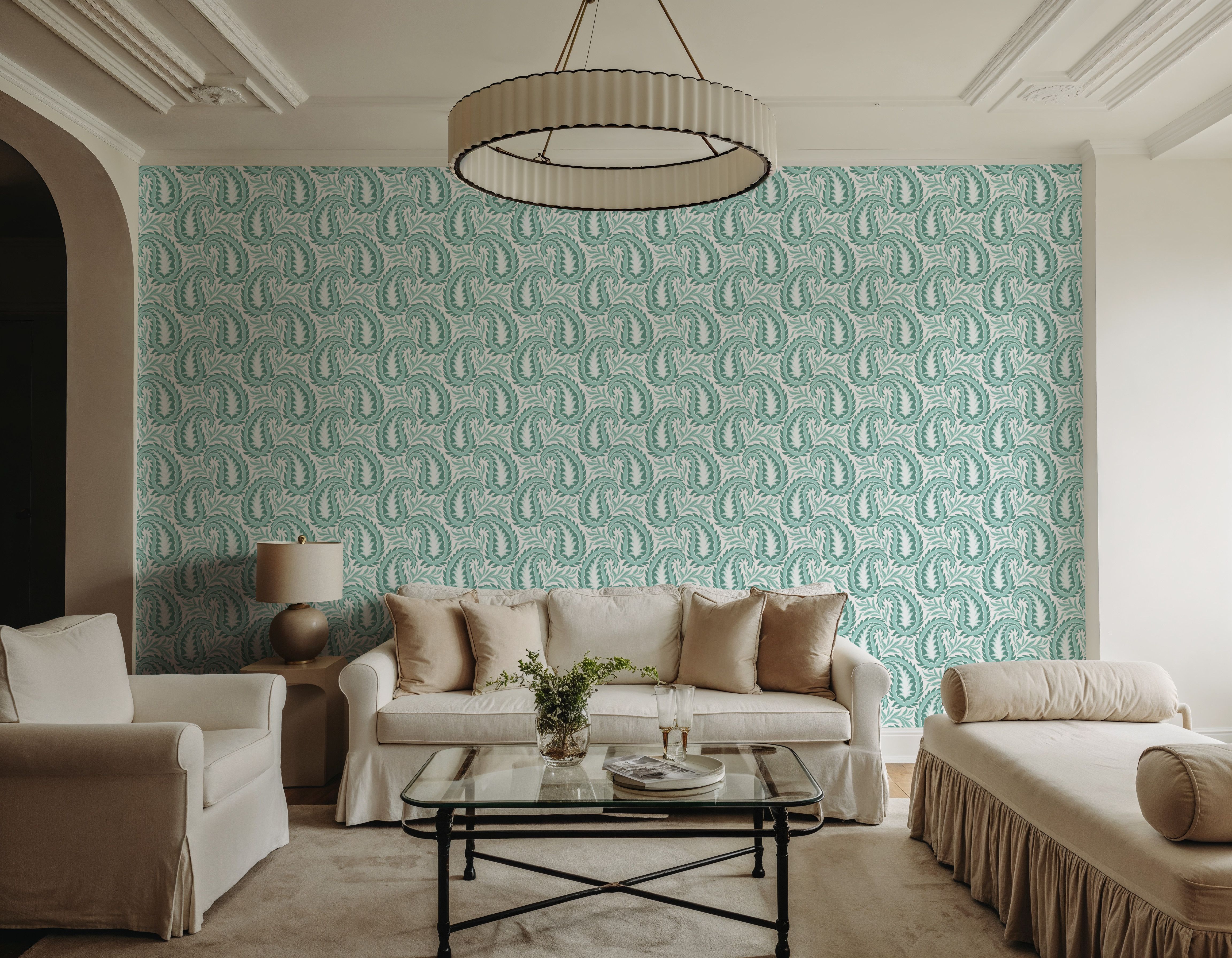 Botanical Paisley, Mint