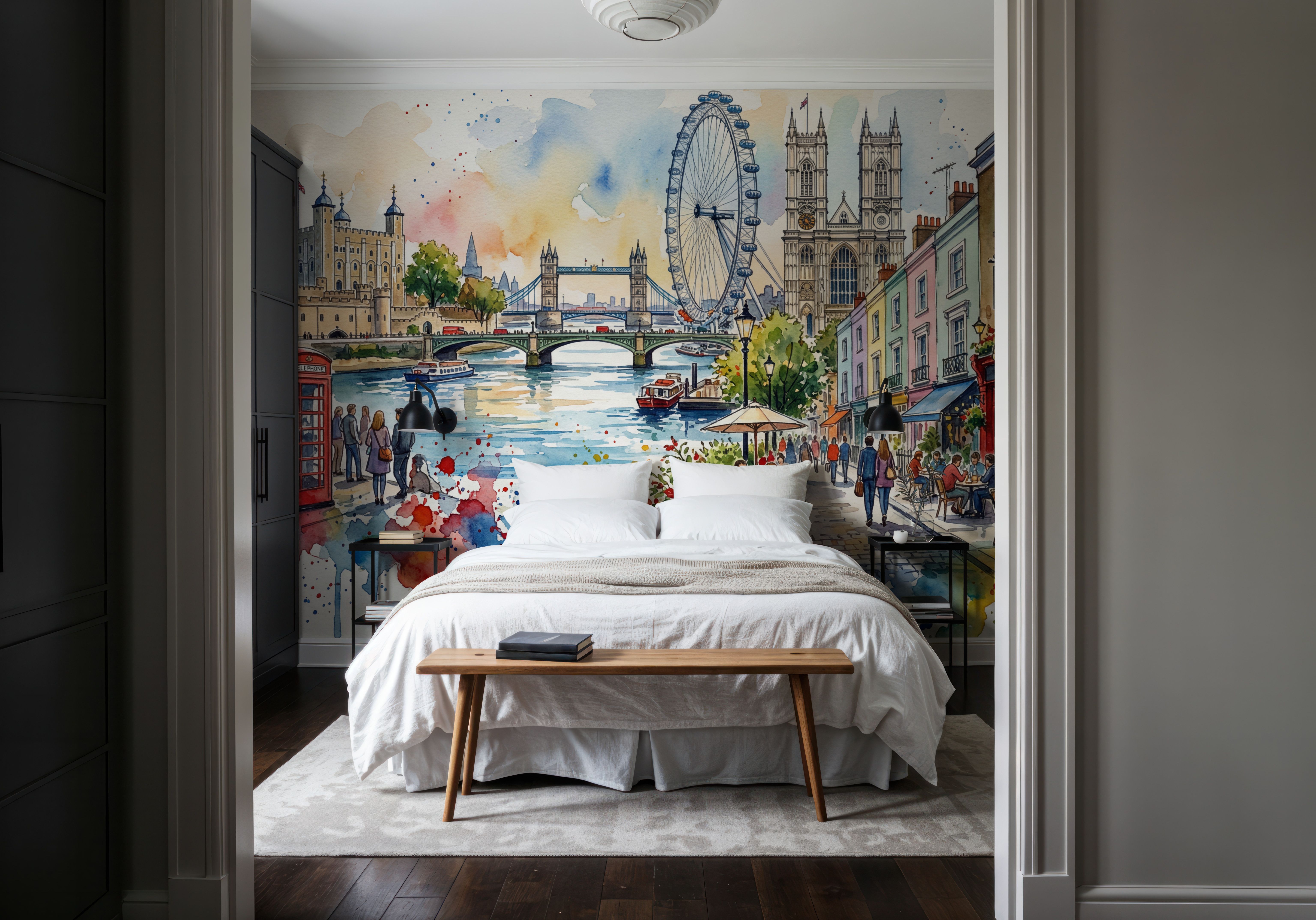 London - Watercolor City Series