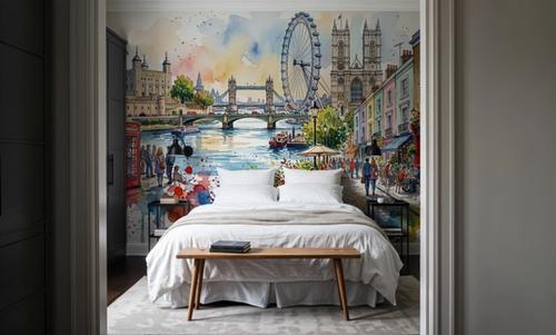 London - Watercolor City Series