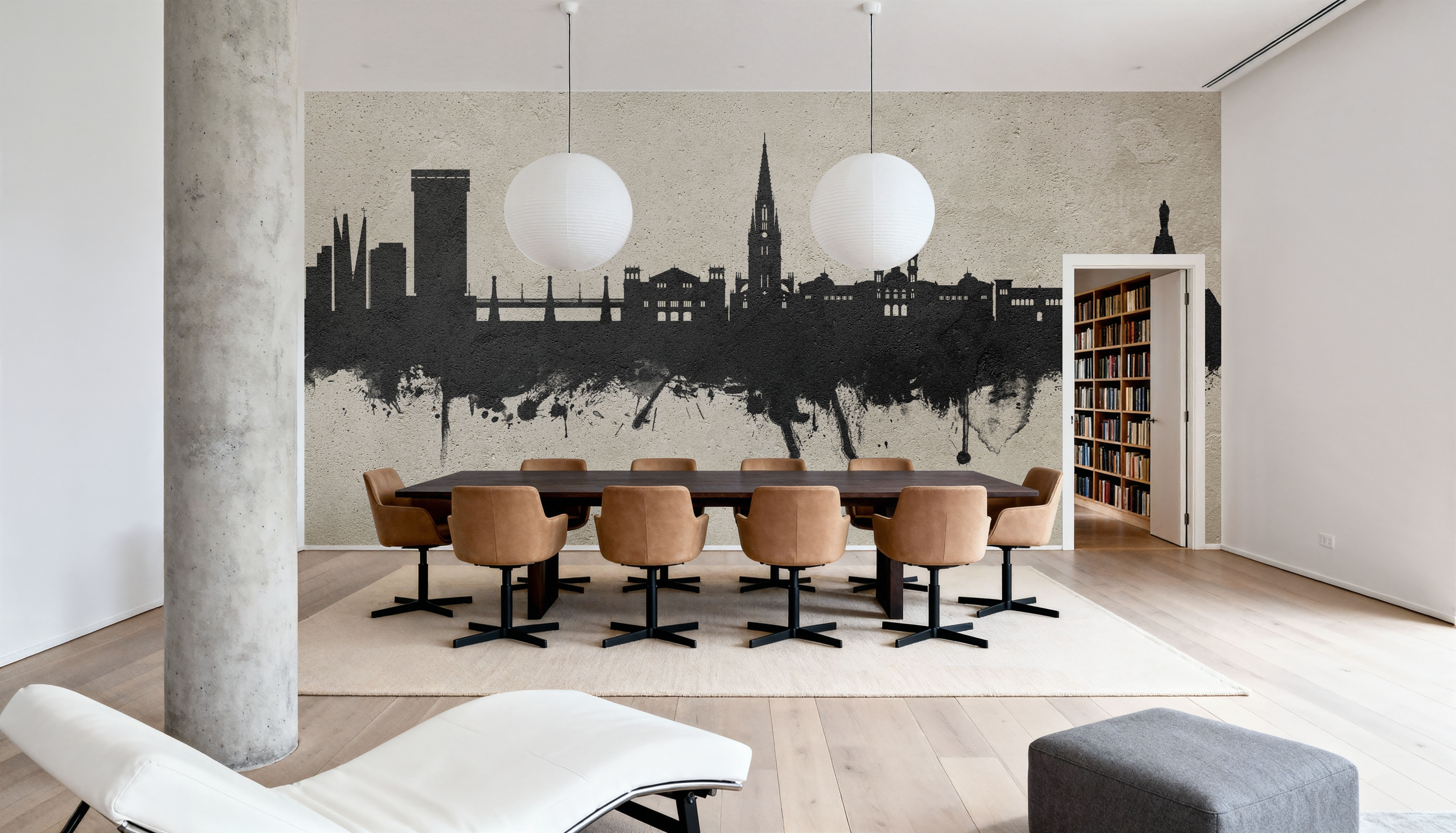 San Sebastian Spain Skyline Concrete