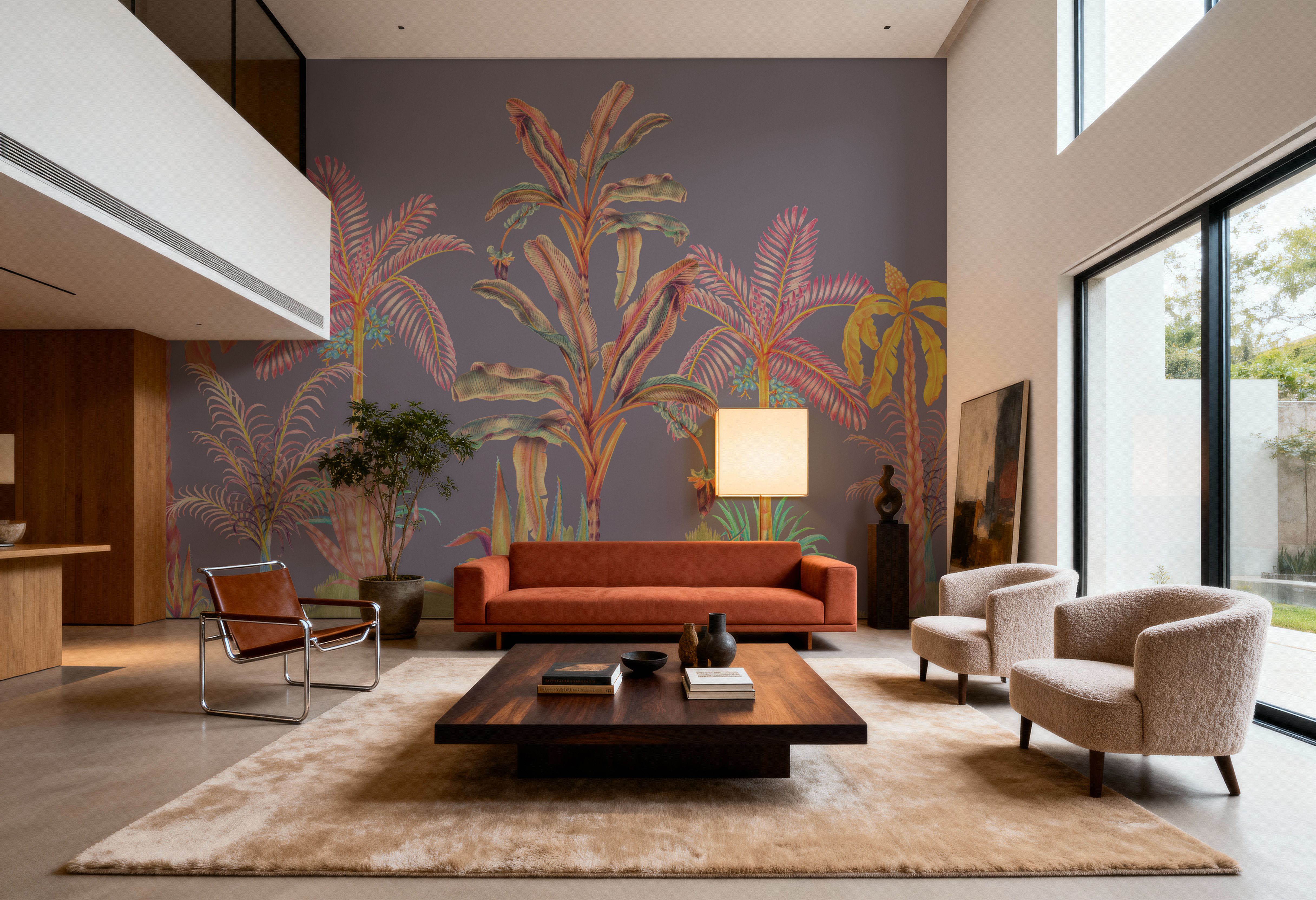 Colorful Jungle,  Purple