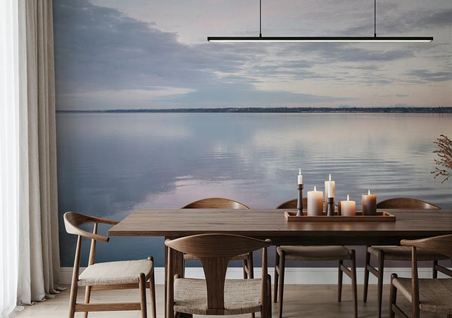 Bay Clouds Reflections