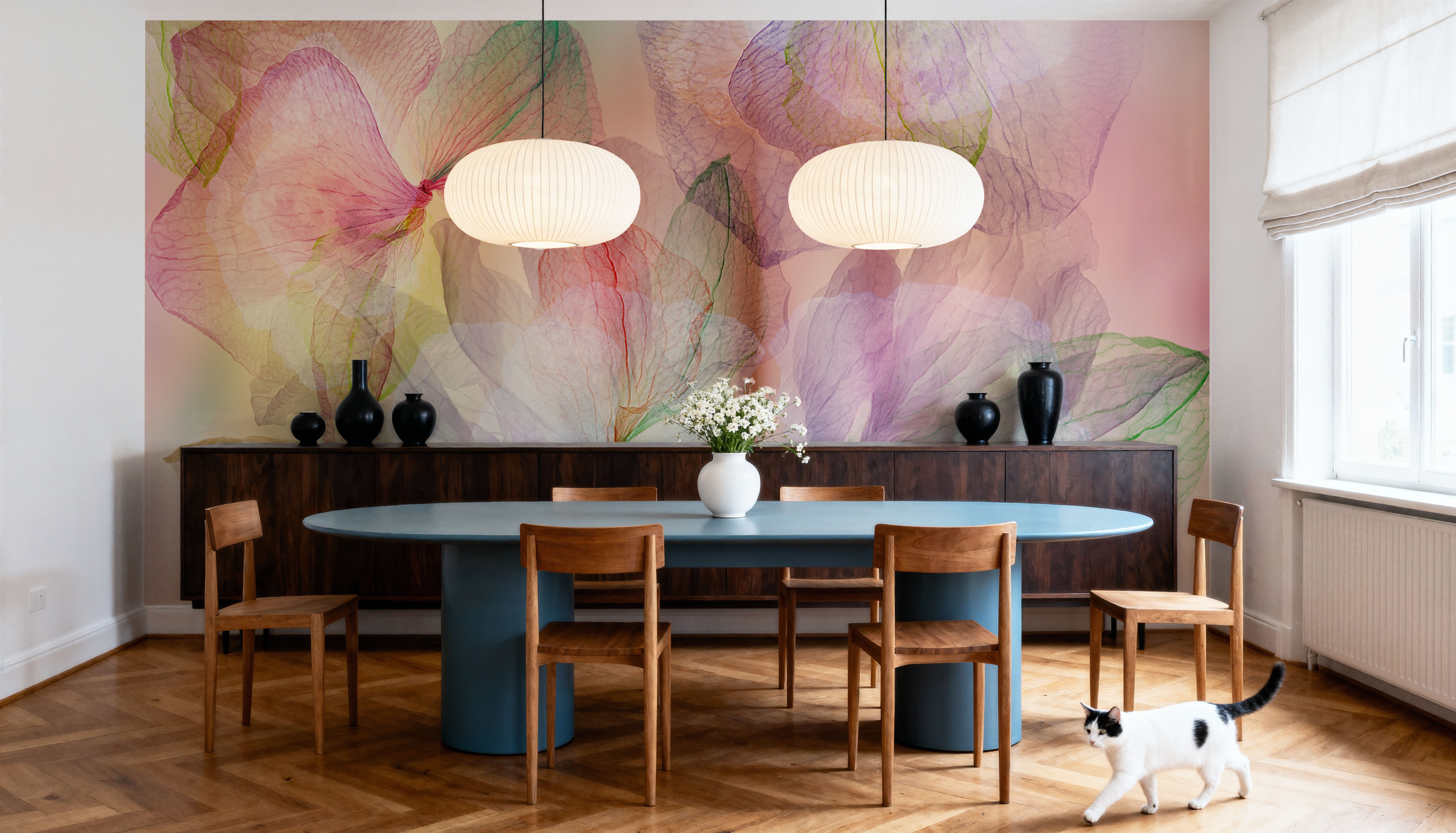 Weightless Bouquet, Wallpaper