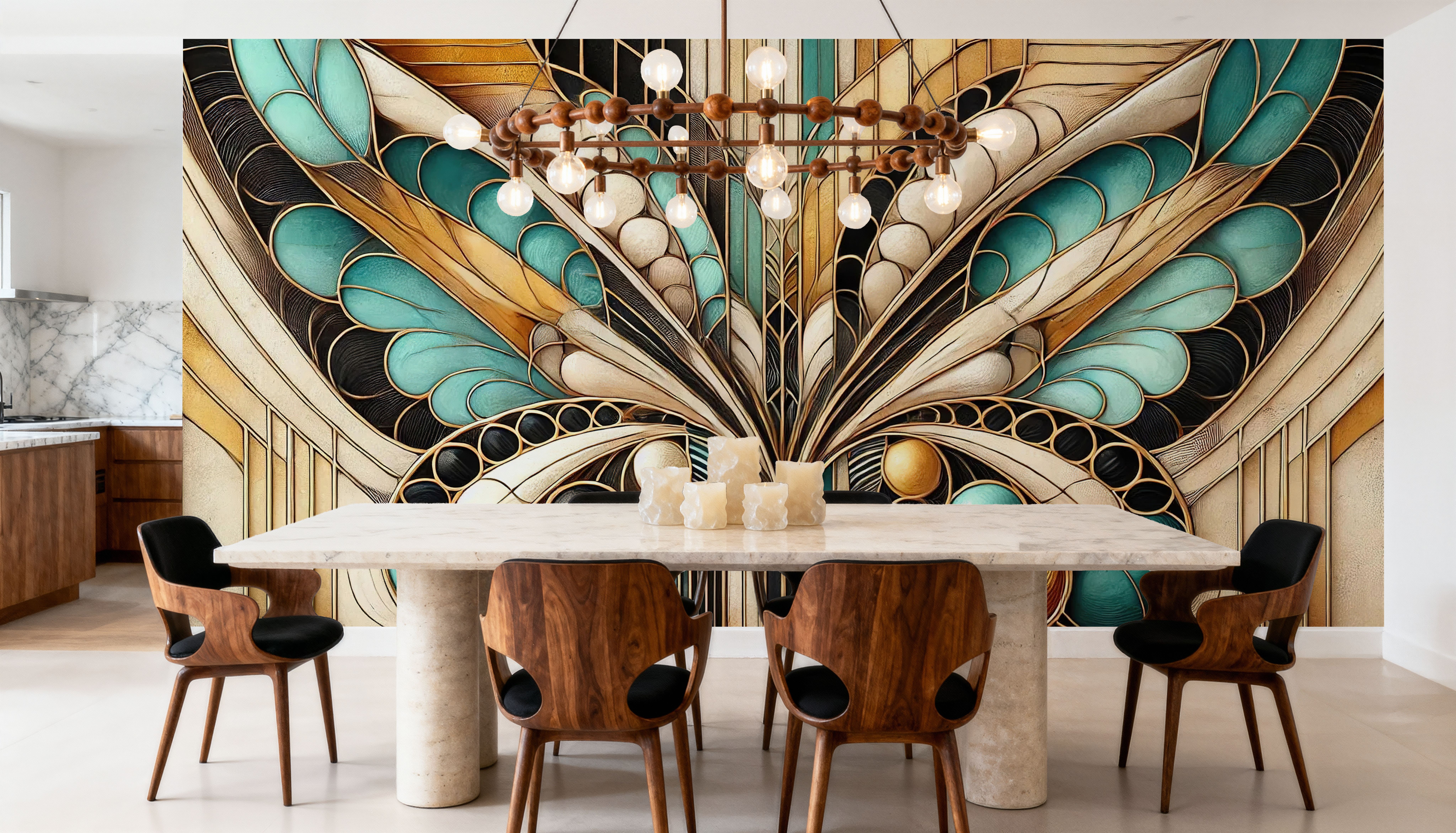 Art Deco Butterfly Wings