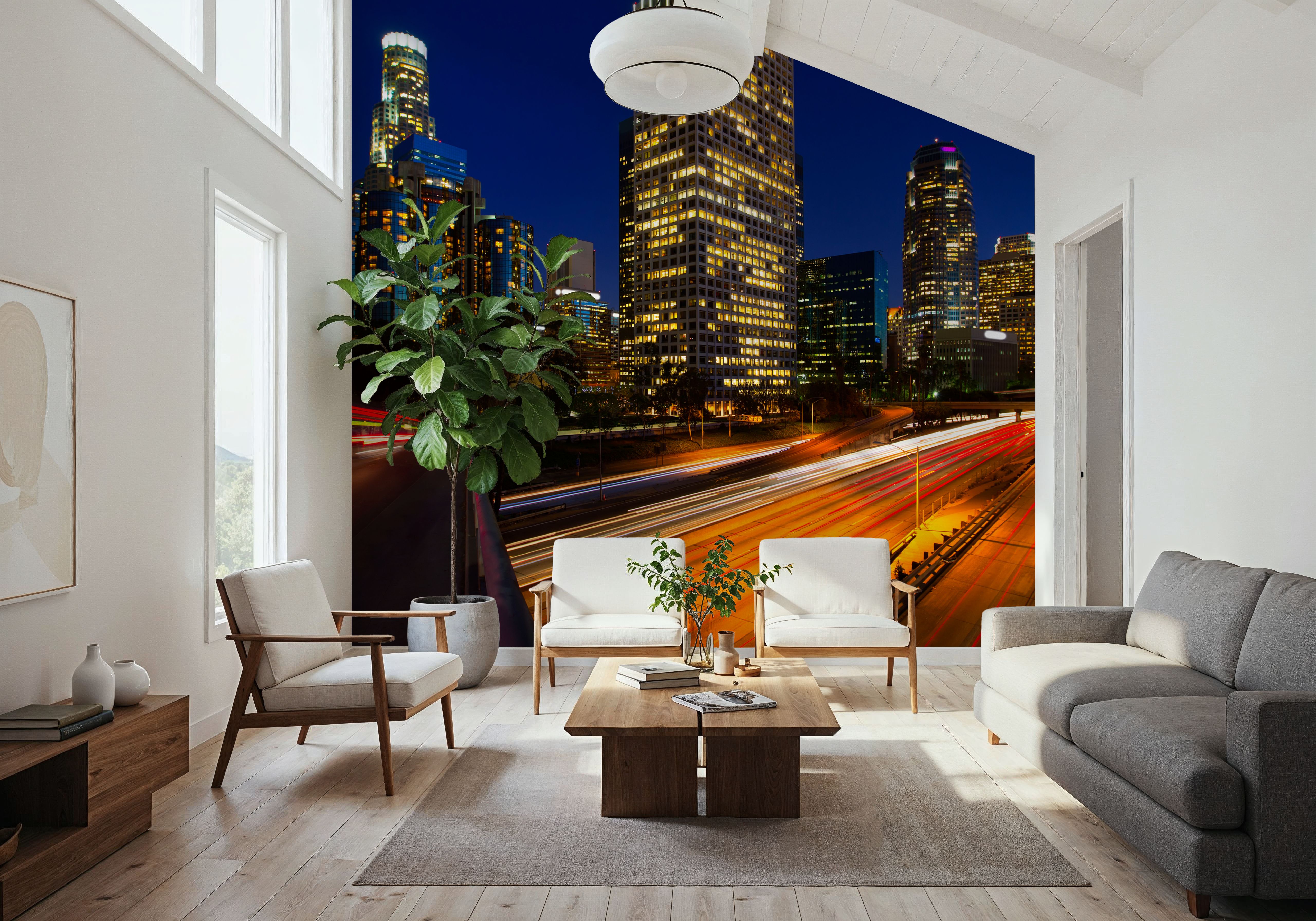 Downtown from the 110 Clear