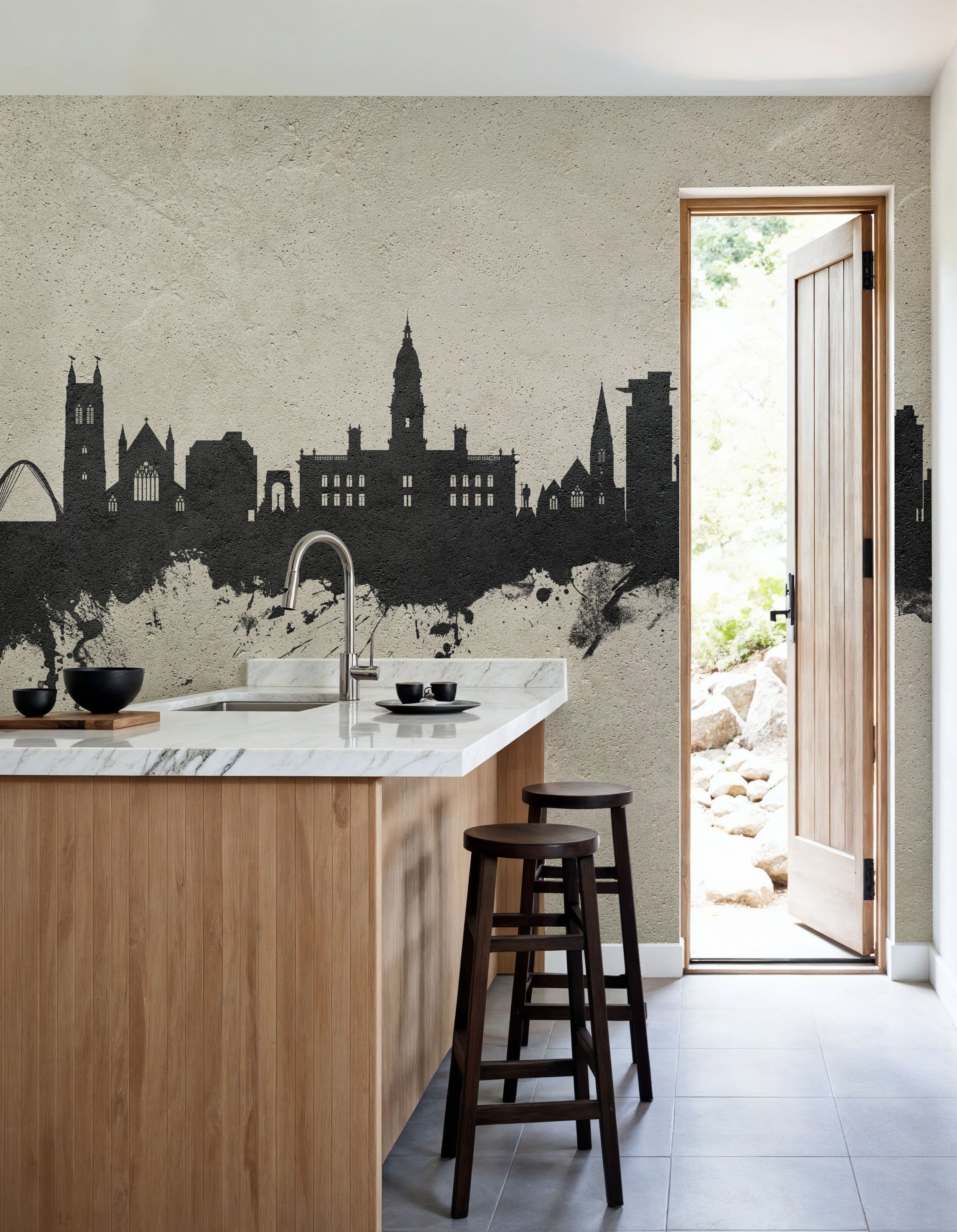 Bolton England Skyline Concrete