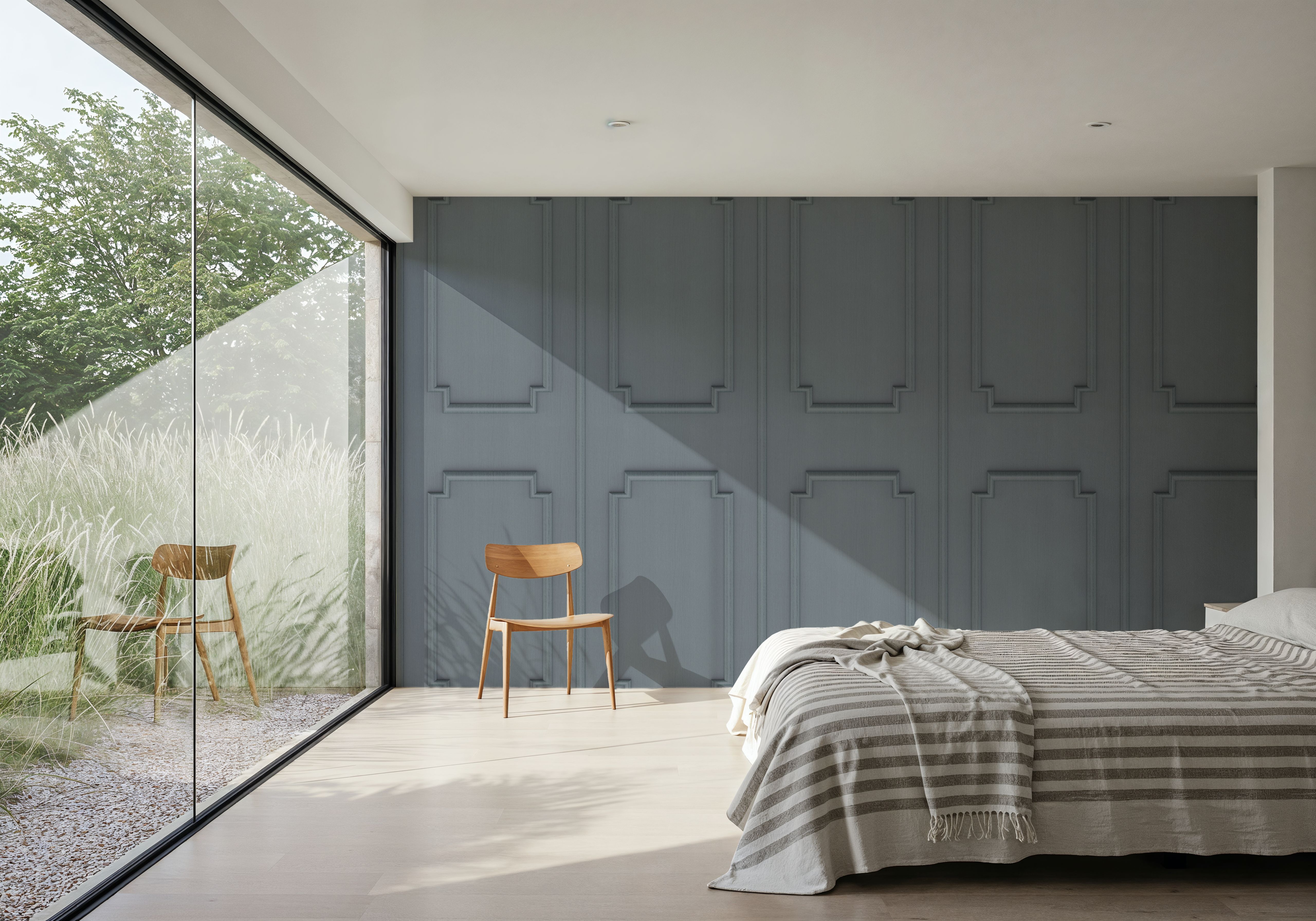 Faux Wall Panel Moulding, Stone