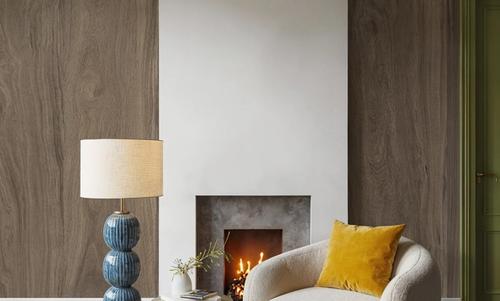 Grain Clad, Weathered Oak