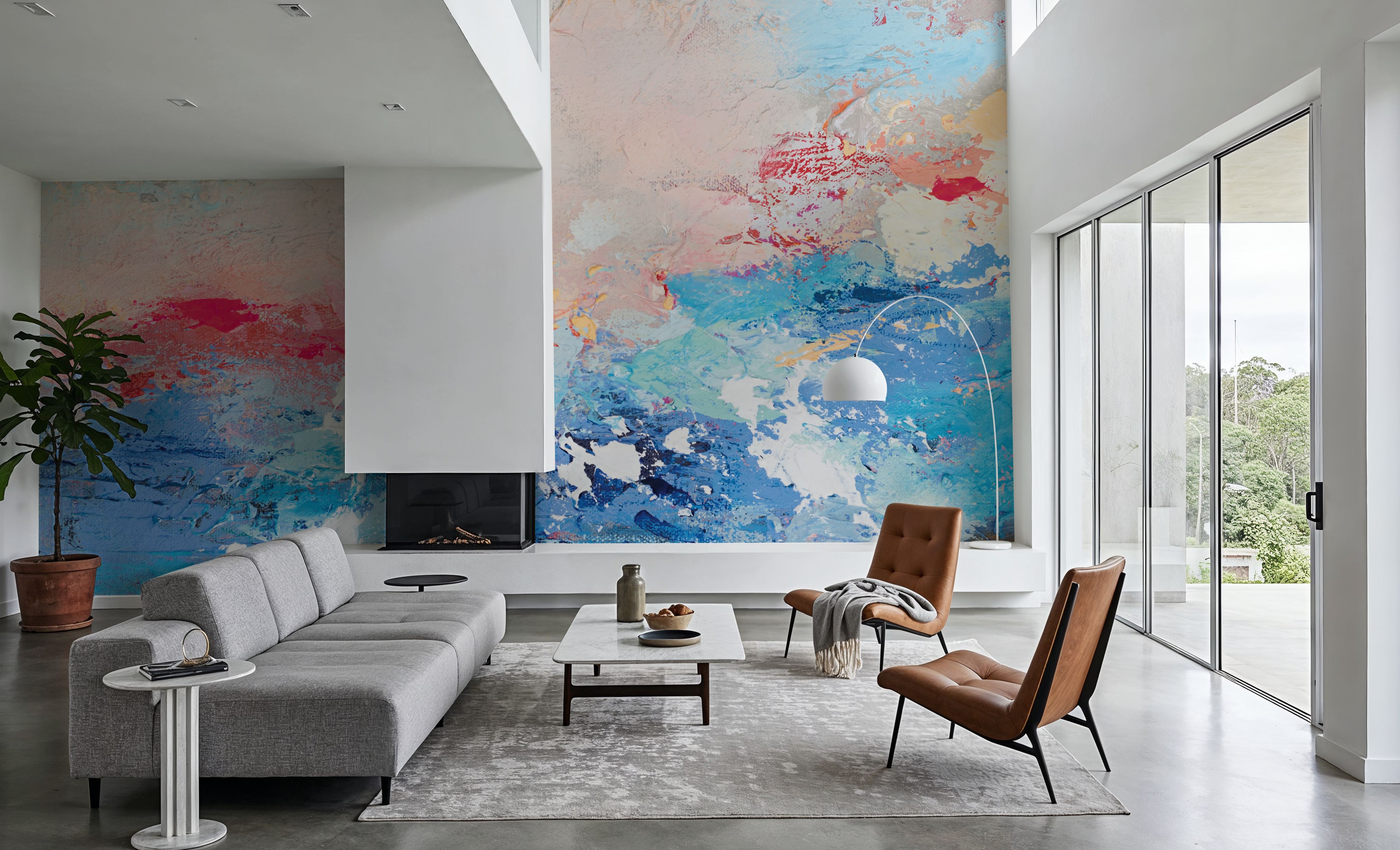 Breathe Out, Papier peint