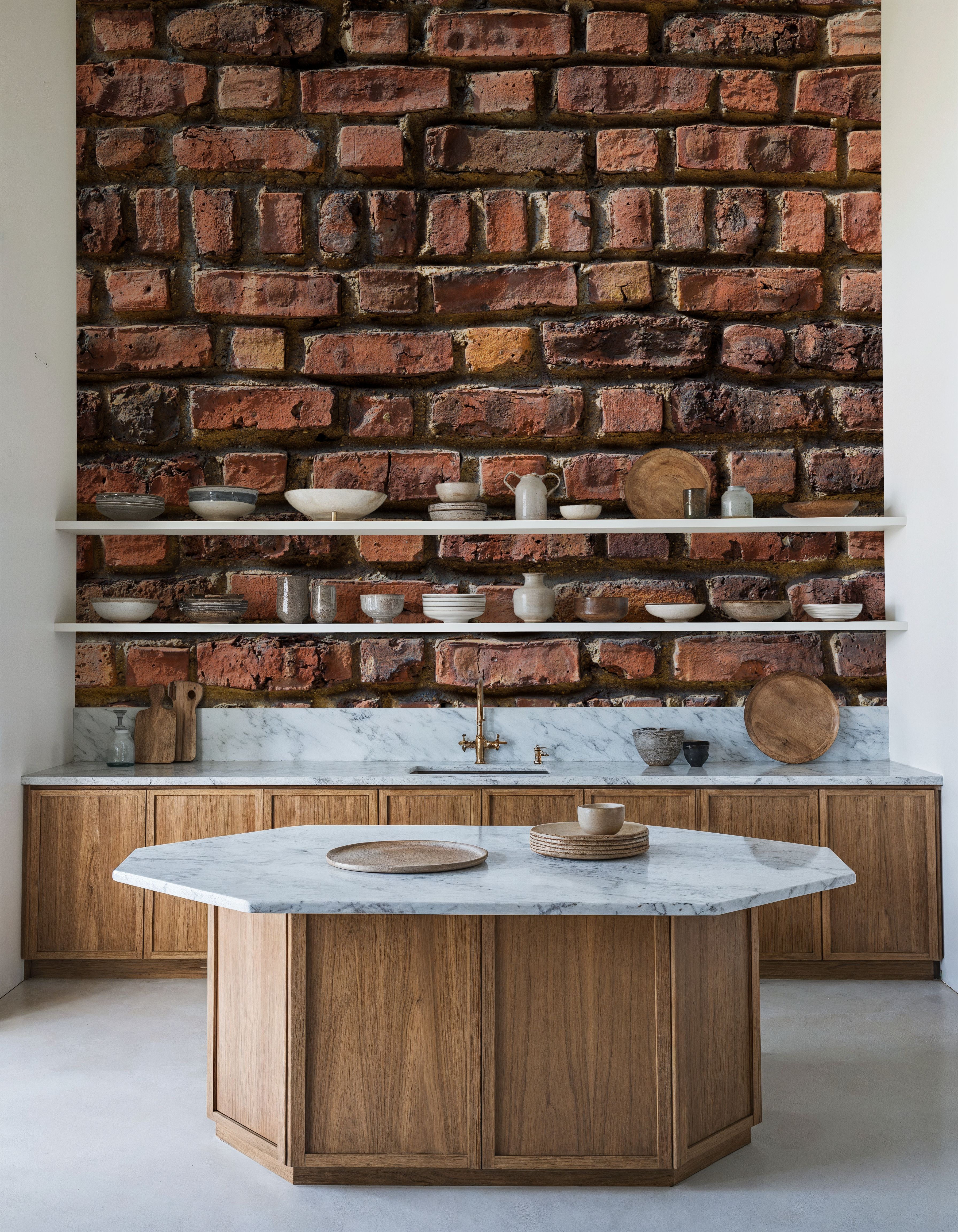 West Village Brick Wall