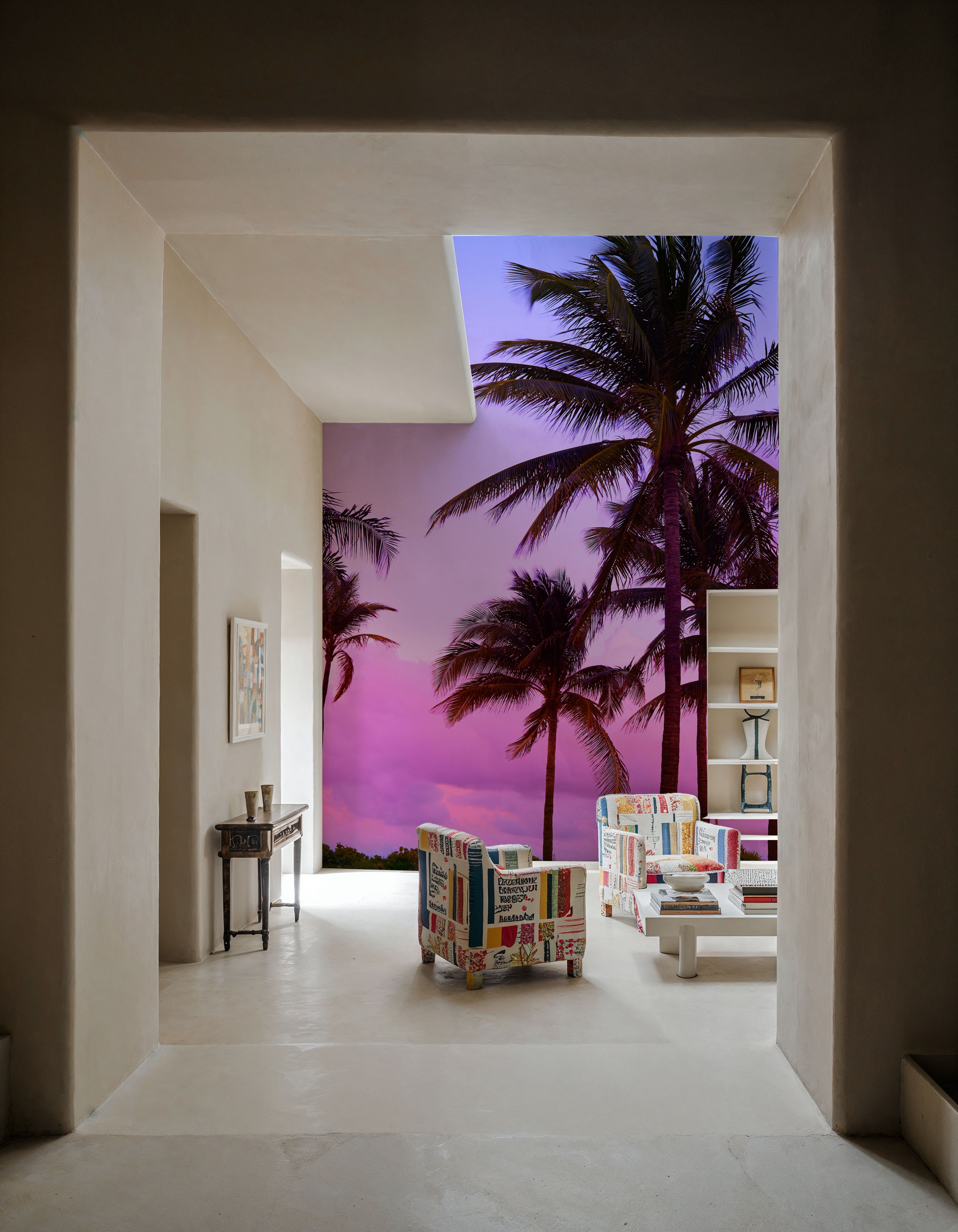 Palm Trees in Miami South Beach